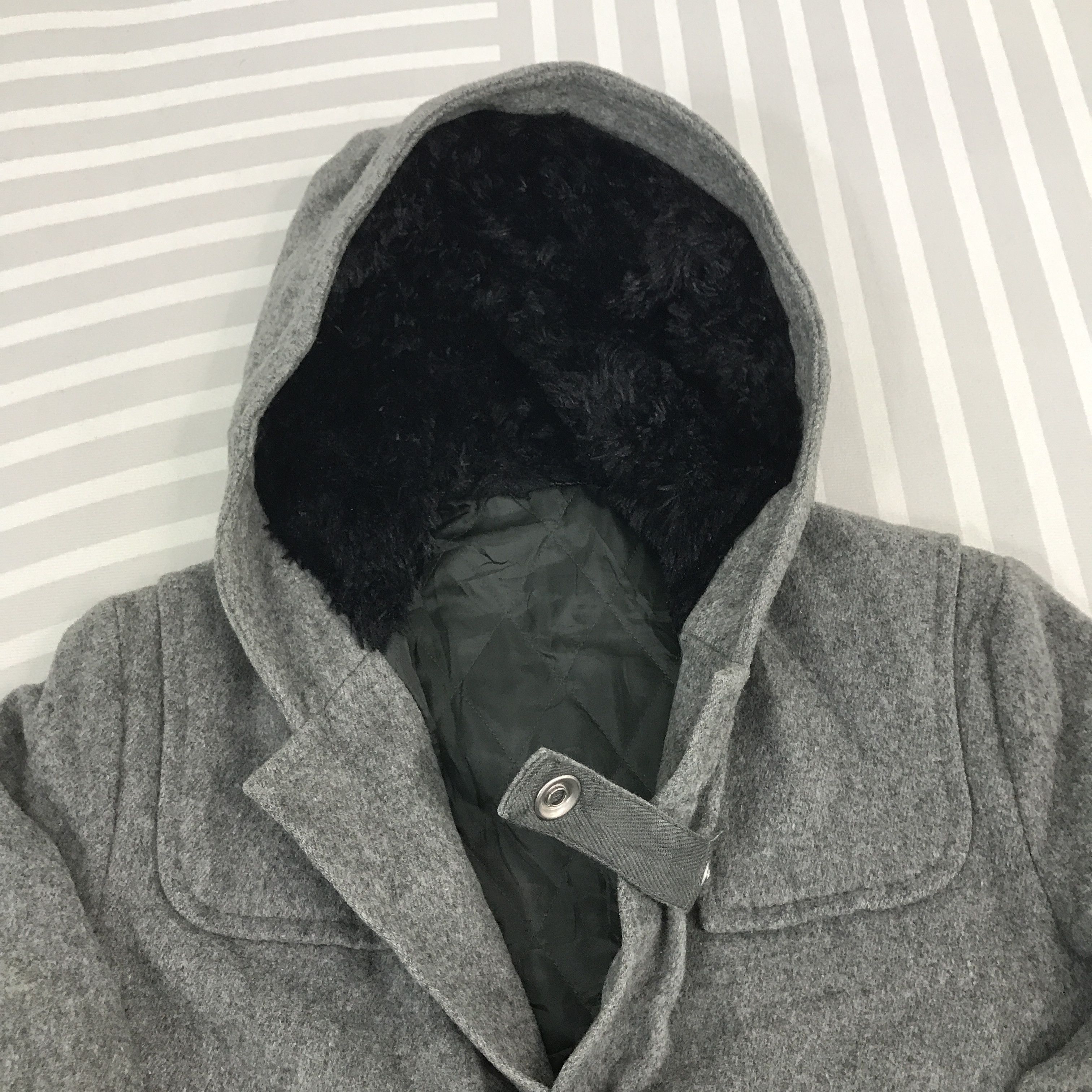 ABAHOUSE × Vintage Vintage Abahouse wool punk button Jacket Size US M / EU 48-50 / 2 - 8 Thumbnail