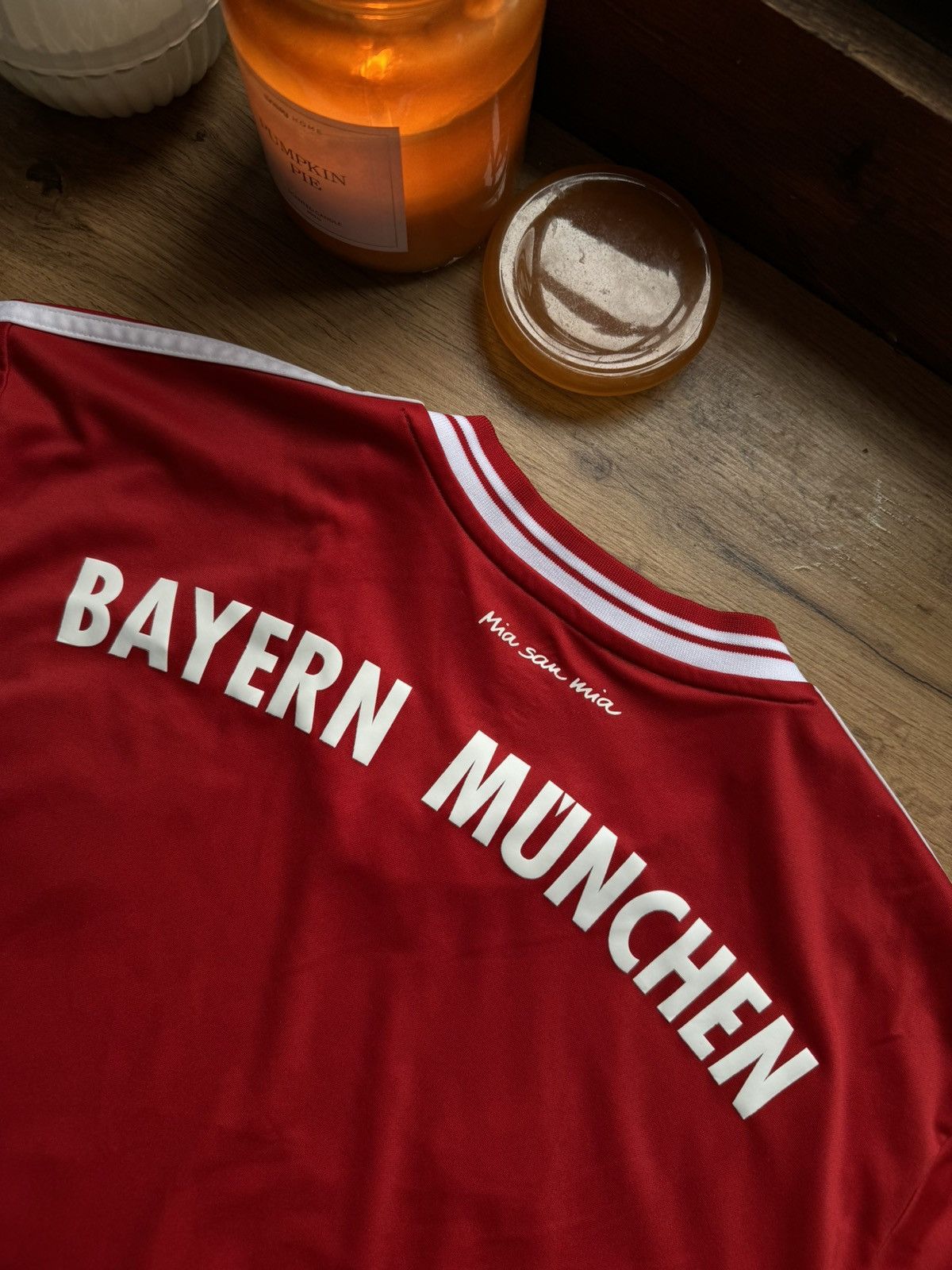 Adidas 2012 Adidas Bayern Munchen red soccer jersey bundesliga Size US XL / EU 56 / 4 - 9 Thumbnail
