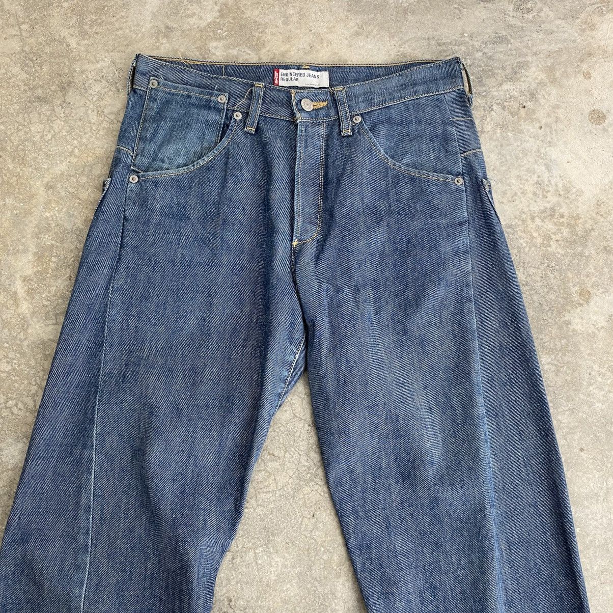 Levi's Vintage Levis Engineered Jeans Takuya Kimura Regular Jeans Size US 31 - 2 Thumbnail
