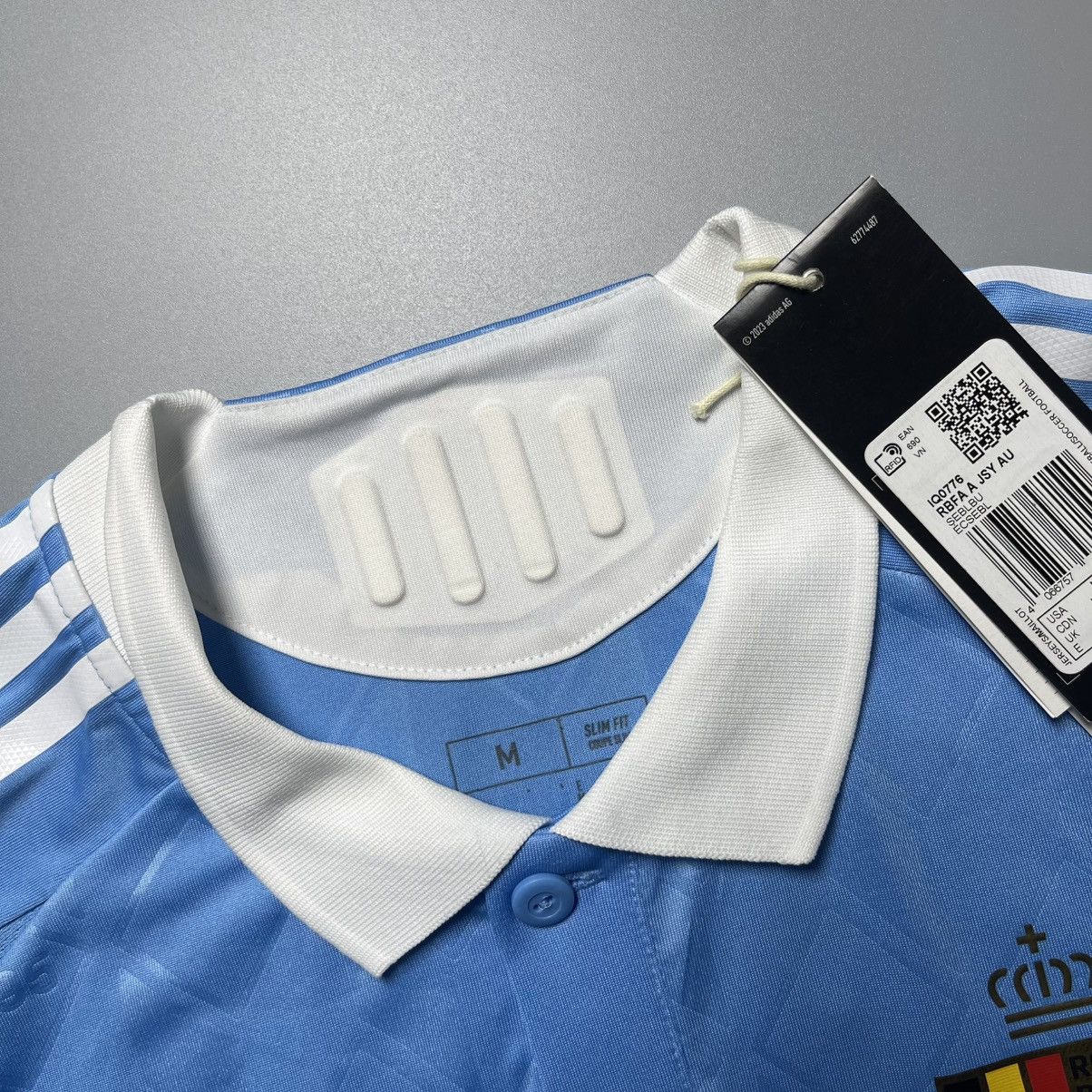 Adidas × Vintage BELGIUM ADIDAS 2024 EURO FOOTBALL AWAY JERSEY #14 LUKEBAKIO Size US M / EU 48-50 / 2 - 9 Thumbnail