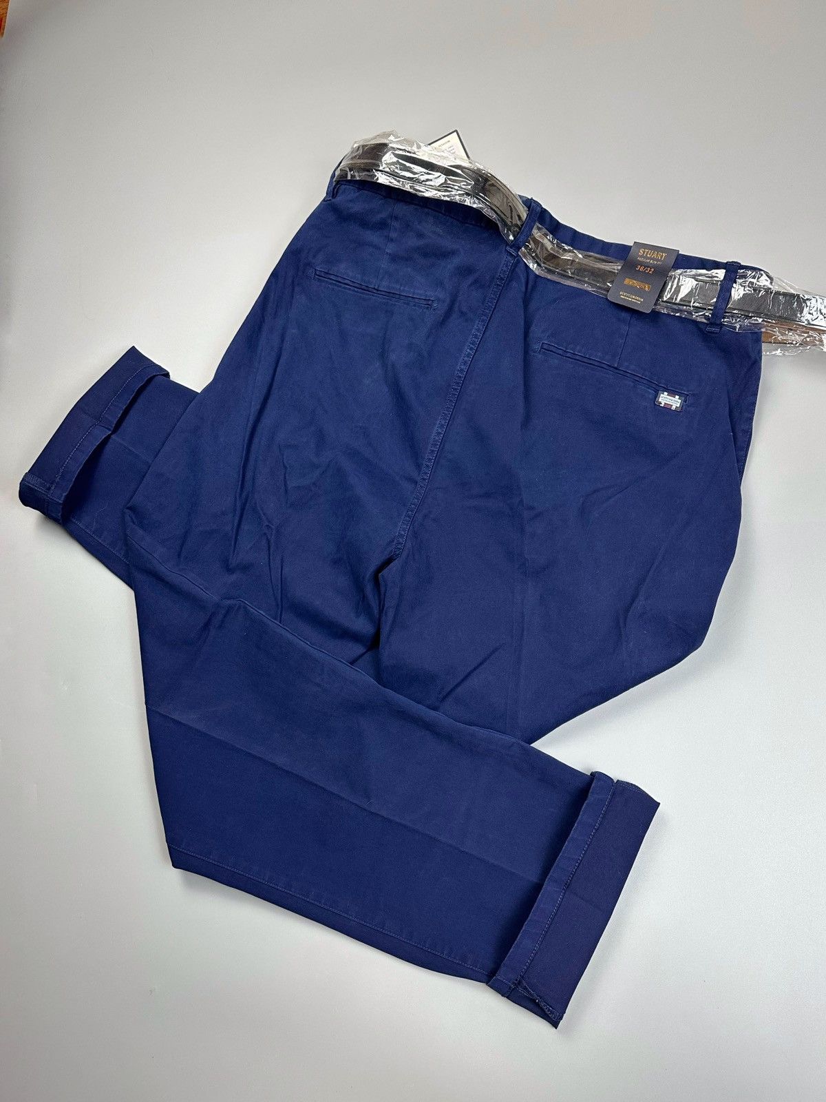 Scotch & Soda Scotch&Soda Deep Blue Tapered Trousers XL Size US 36 / EU 52 - 1 Thumbnail