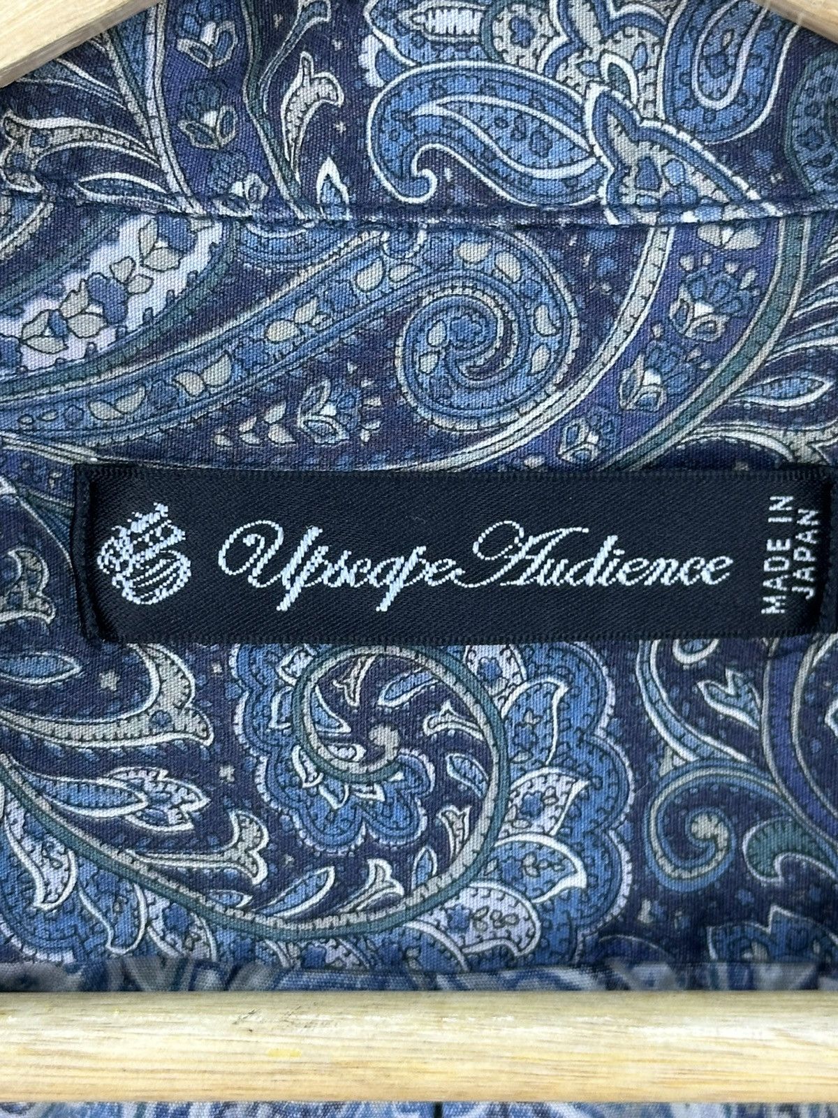 Japanese Brand Upseape Audience Paisley Print Flannel Shirt Button Up Size US L / EU 52-54 / 3 - 11 Thumbnail