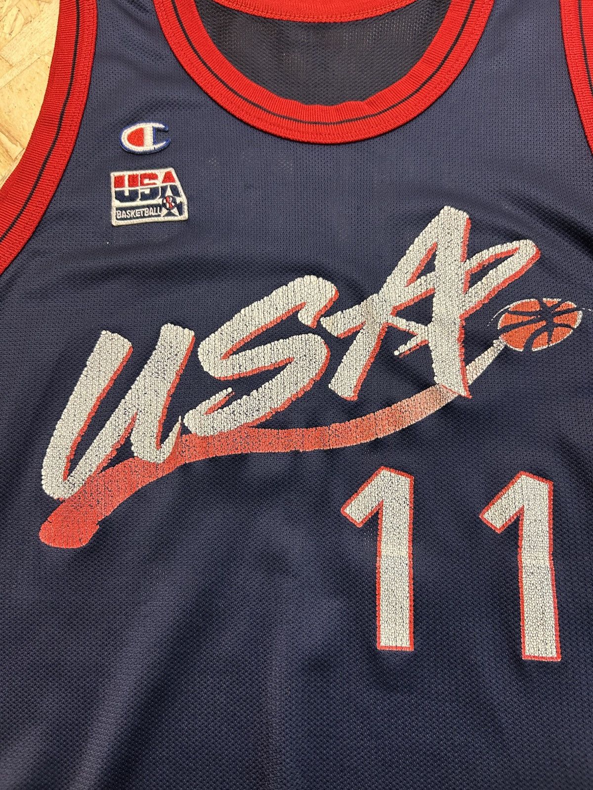 Champion Karl Malone #11 Team USA Size US M / EU 48-50 / 2 - 10 Thumbnail
