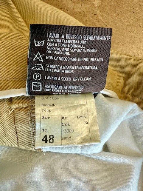 Vintage CUSTOM TAILORED ITALIAN TROUSERS Size US 32 / EU 48 - 6 Thumbnail