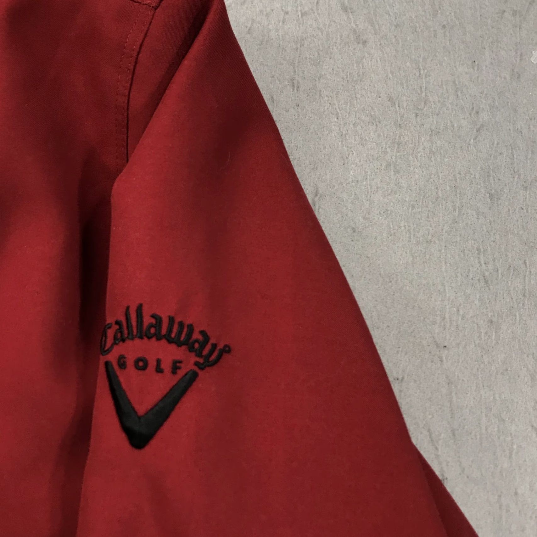 Callaway VINTAGE Callaway Golf Jacket Mens Medium Red Microfiber Windbreaker Pullover 90s Size US M / EU 48-50 / 2 - 3 Thumbnail