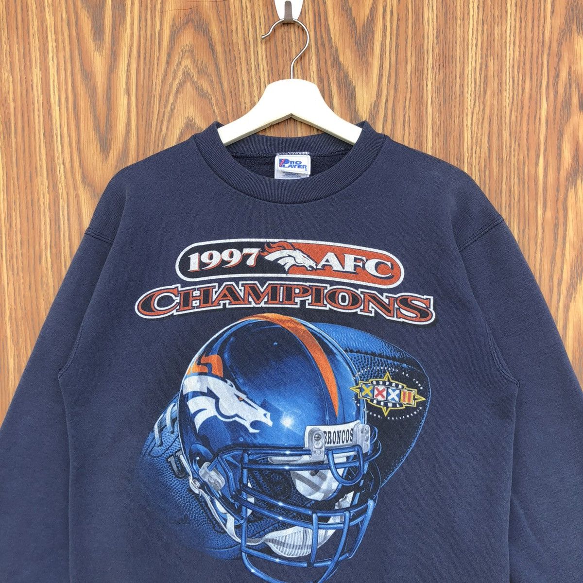 NFL Vintage NFL Denver Broncos Team Champions Sweatshirt Size US M / EU 48-50 / 2 - 3 Thumbnail