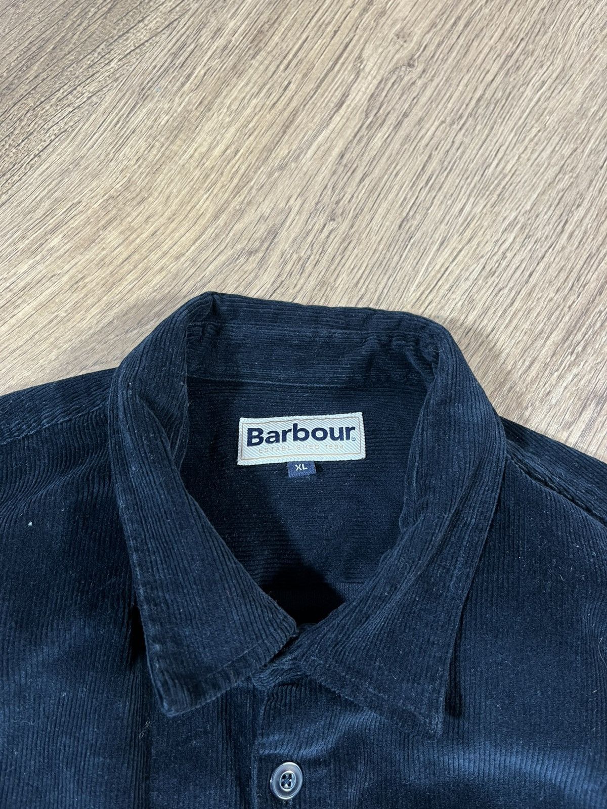Barbour Barbour Camicia Ny91 Navy Blue MOS0069 Size US XL / EU 56 / 4 - 5 Thumbnail