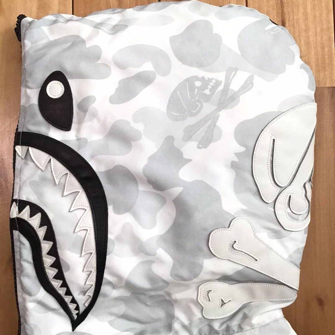Bape × Neighborhood Neighborhood BAPE camo shark full zip hoodie Down Jacket APE Size US M / EU 48-50 / 2 - 6 Thumbnail