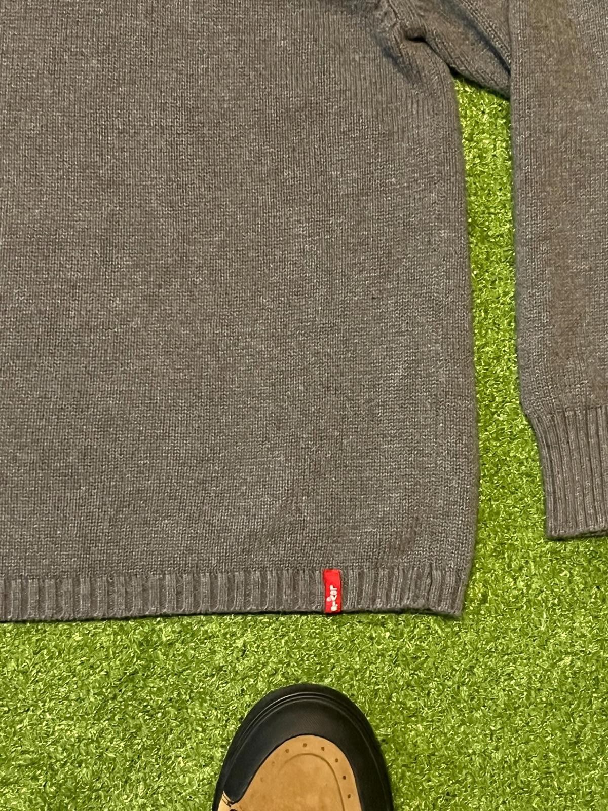 Levi's Levi's Men's Cotton Sweater XL Red and Gray Size US XL / EU 56 / 4 - 4 Thumbnail