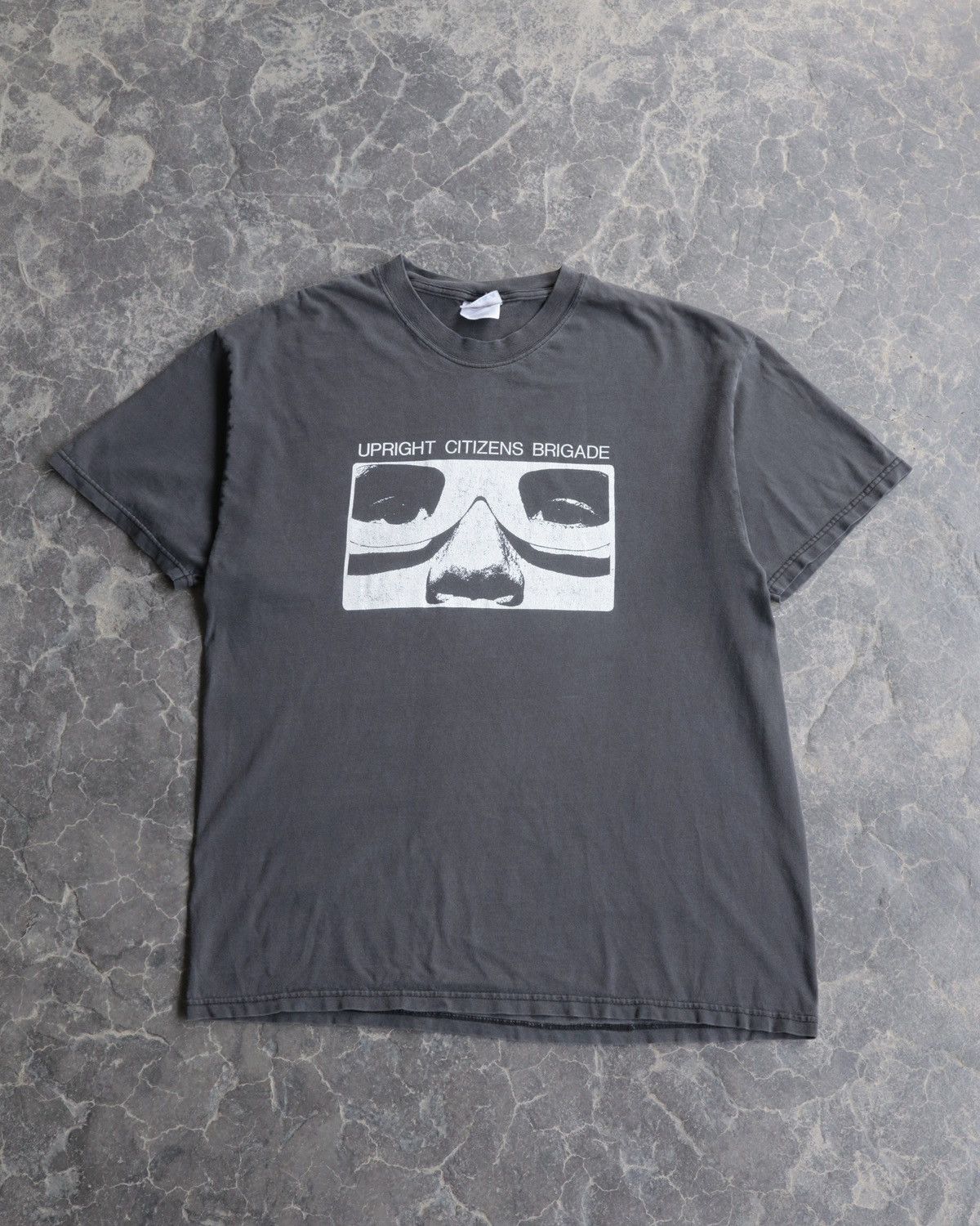 Vintage Vintage 90s Upright Citizens Brigade Faded Black Tee - L/XL Size US L / EU 52-54 / 3 - 8 Thumbnail