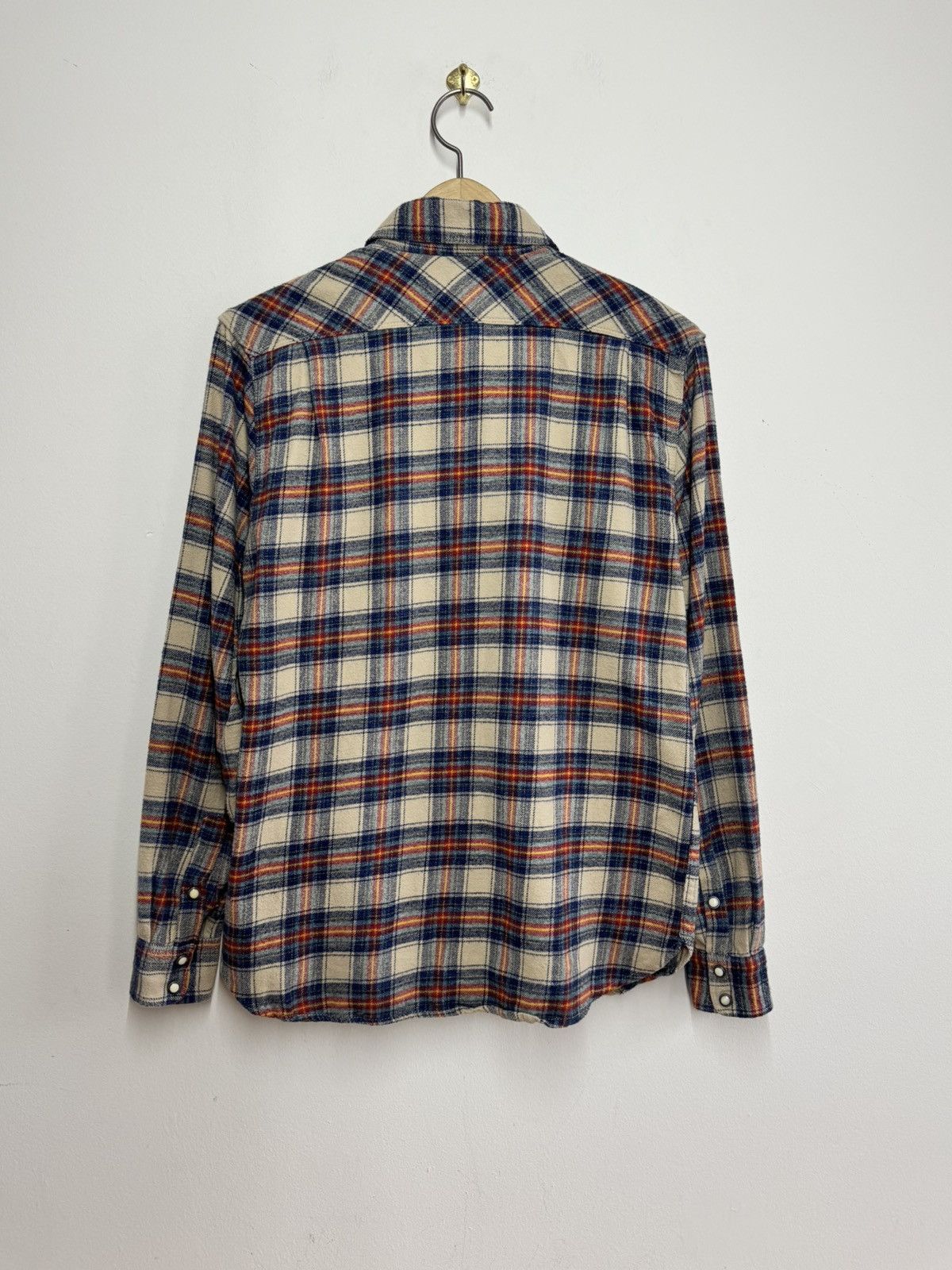 Freenote Cloth Freenote Cloth Plaid Flannel Shirt Western Blue Red S Size US S / EU 44-46 / 1 - 4 Thumbnail
