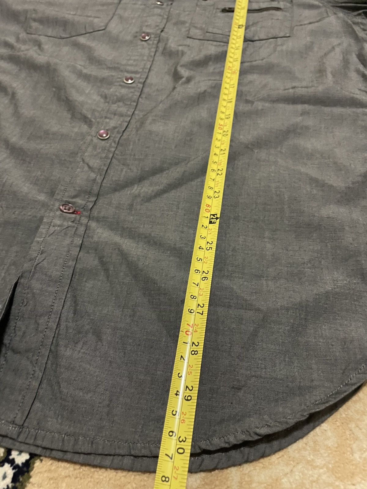 Guess Man Gray Guess Button Up Tshirt Praisly Design Size US L / EU 52-54 / 3 - 11 Thumbnail