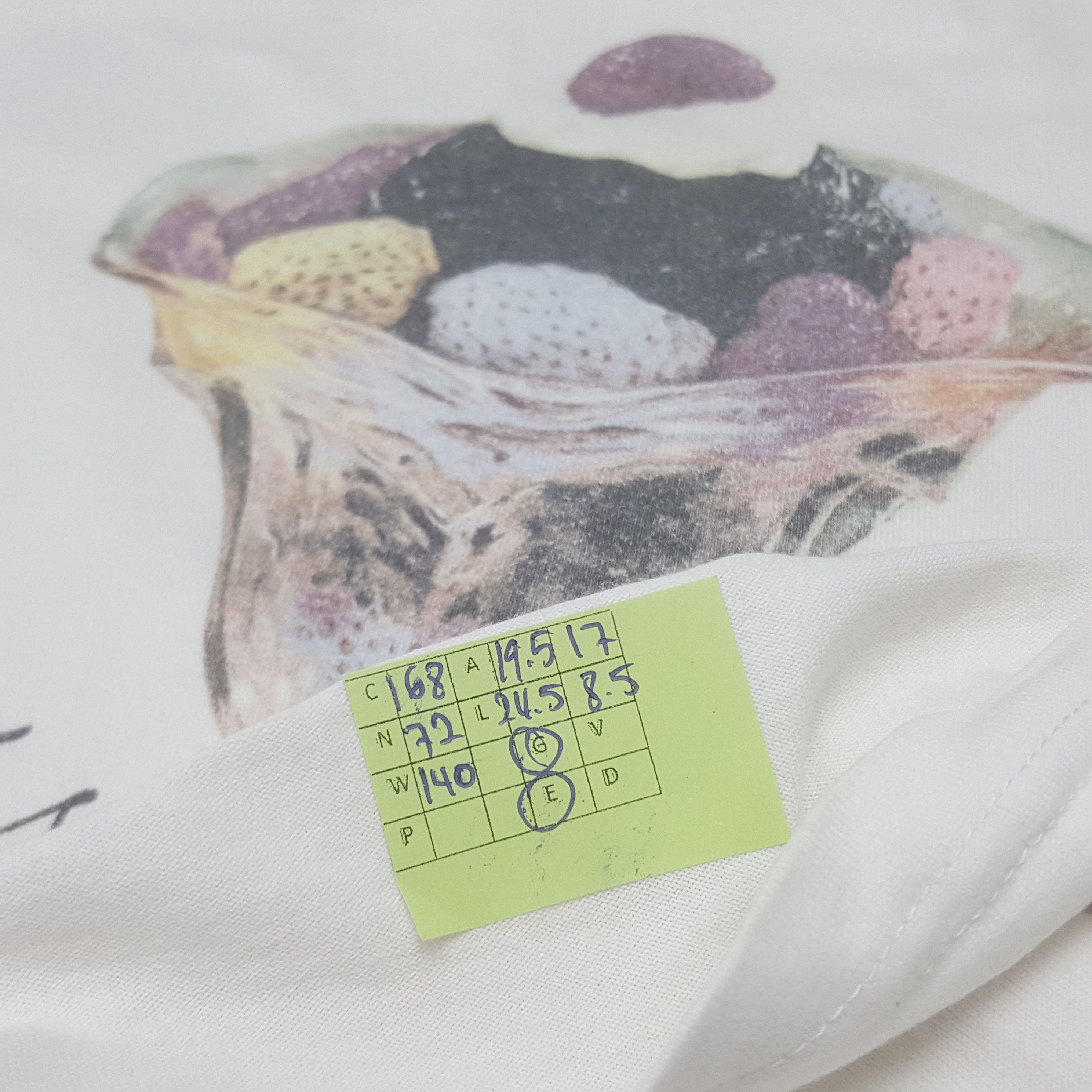 Number (N)ine × Takahiromiyashita The Soloist. × Vintage Vintage Number (N)ine Japanese Brand Ice Cream Art Tshirt Size US M / EU 48-50 / 2 - 8 Thumbnail