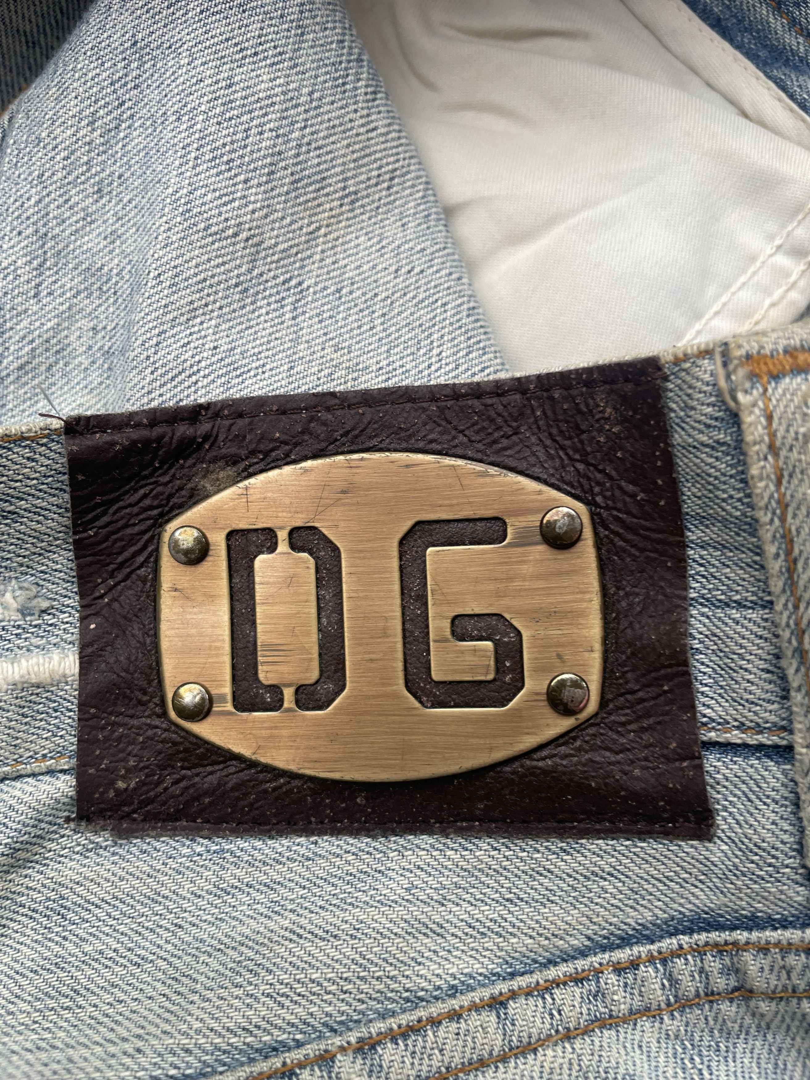 Dolce & Gabbana Dolce & Gabbana Distresed Denim Size US 35 - 12 Thumbnail
