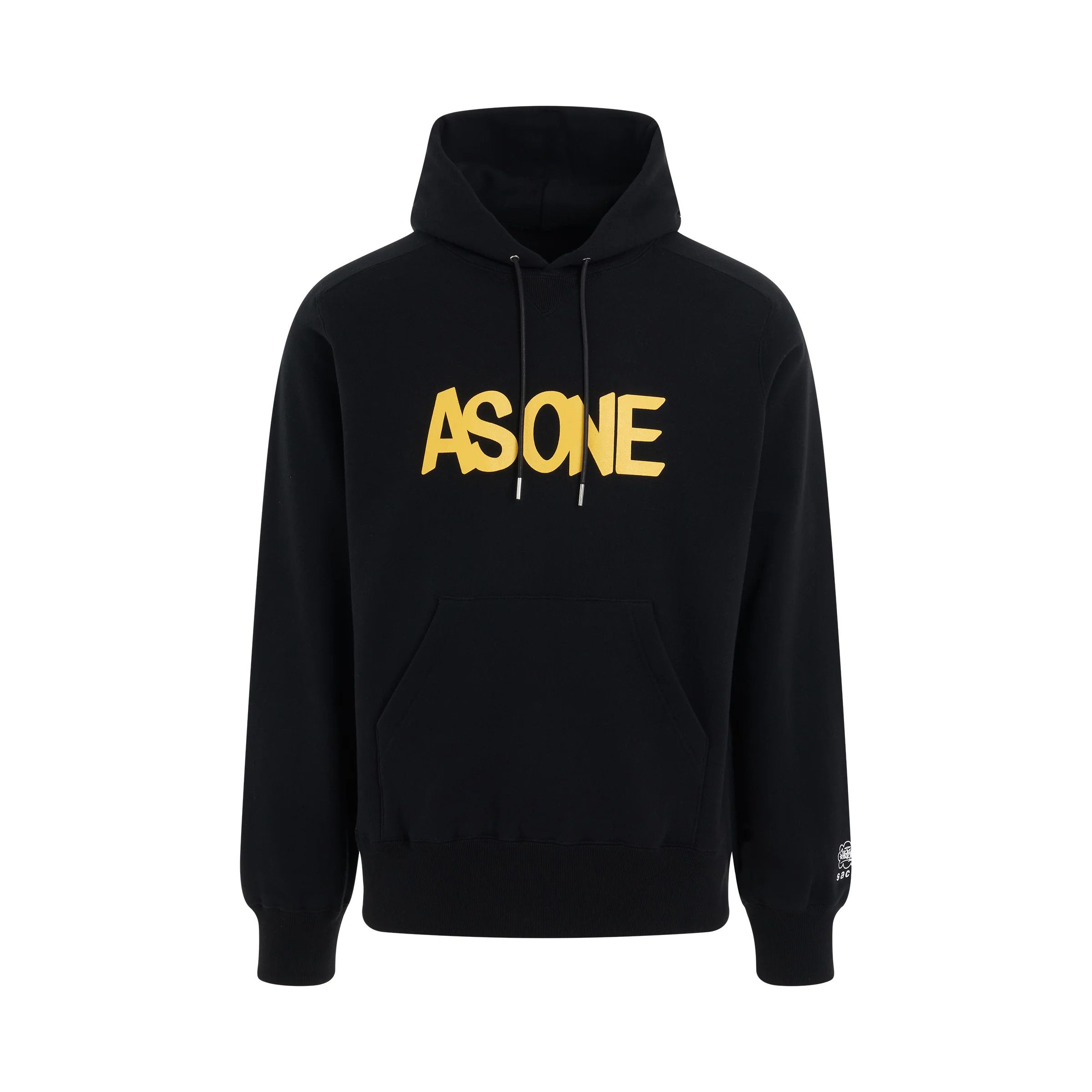 Sacai o1mris0824 As One Hoodie in Black Size US S / EU 44-46 / 1 - 1 Thumbnail