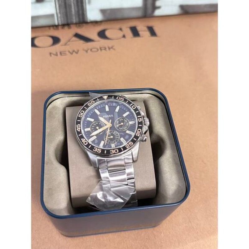 Fossil Fossil BQM7117 Multifunction Stainless Steel Men's Watch Size ONE SIZE - 2 Thumbnail