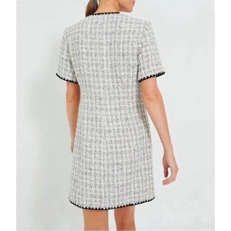 Other NWOT Pomander Place White Tweed Josephine Dress XXL Size XXL / US 16-18 / IT 52-54 - 3 Thumbnail