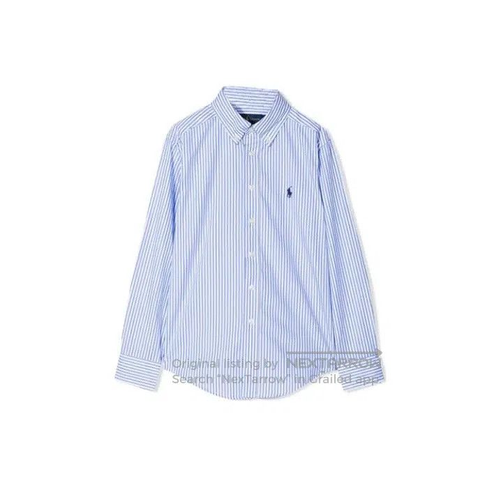 Polo Ralph Lauren Polo Ralph Lauren Kids Logo Embroidered Striped Shirt. Size US XL / EU 56 / 4 - 1 Thumbnail