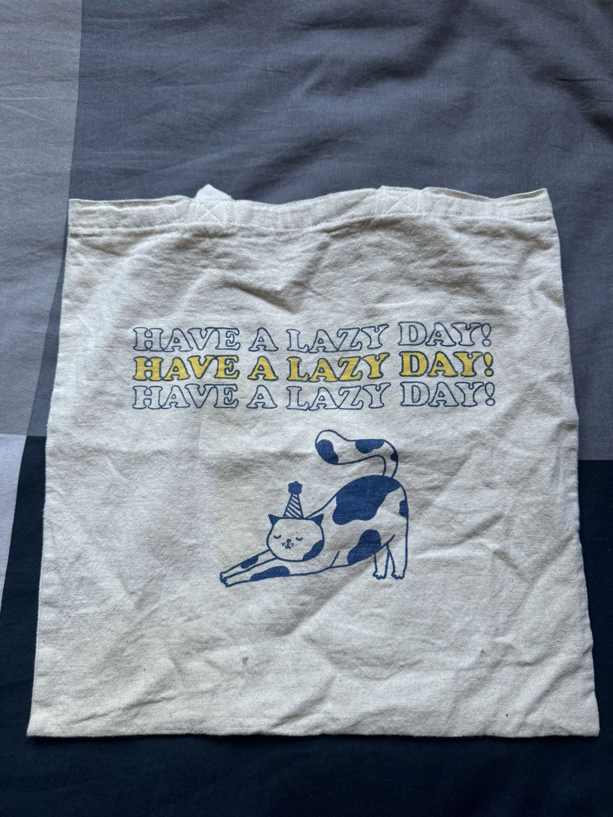 Vintage Cat tote bag Size ONE SIZE - 1 Thumbnail