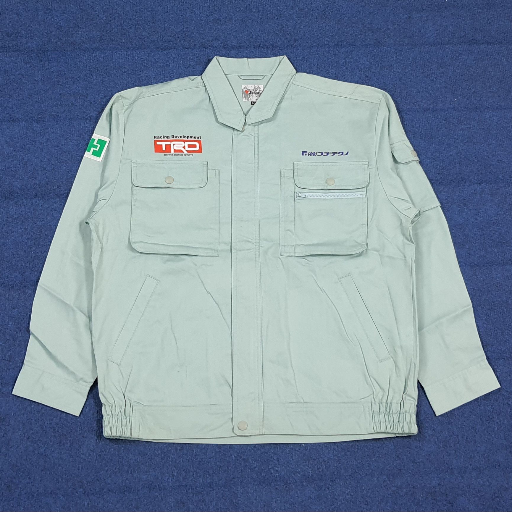 Japanese Brand Vintage TRD Toyota Motorsports Custom Logo Jacket C296N14 Size US L / EU 52-54 / 3 - 3 Thumbnail