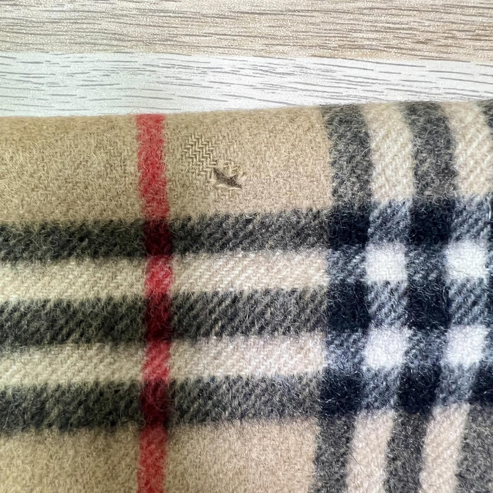 Burberry Vintage Burberrys 100% Cashmere Scarf Size ONE SIZE - 3 Thumbnail