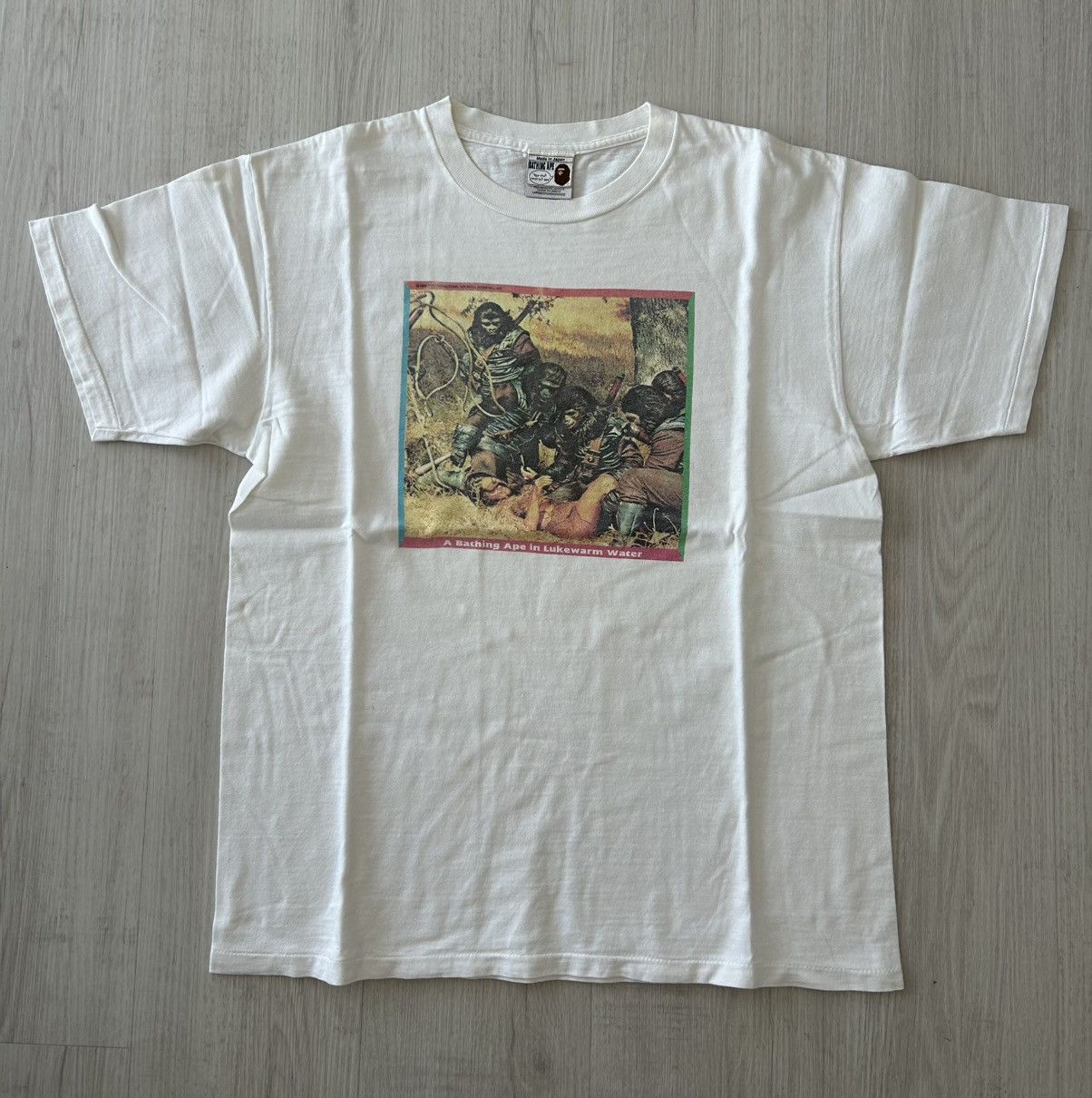 Bape VERY RARE OG 1996 A BATHING APE X PLANET OF THE APES MANHUNT Size US L / EU 52-54 / 3 - 2 Thumbnail