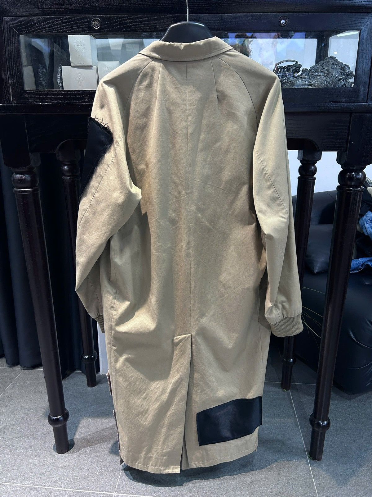 Maison MIHARA YASUHIRO MIHARAYASUHIRO Jaquard ragran coat Size US S / EU 44-46 / 1 - 2 Thumbnail