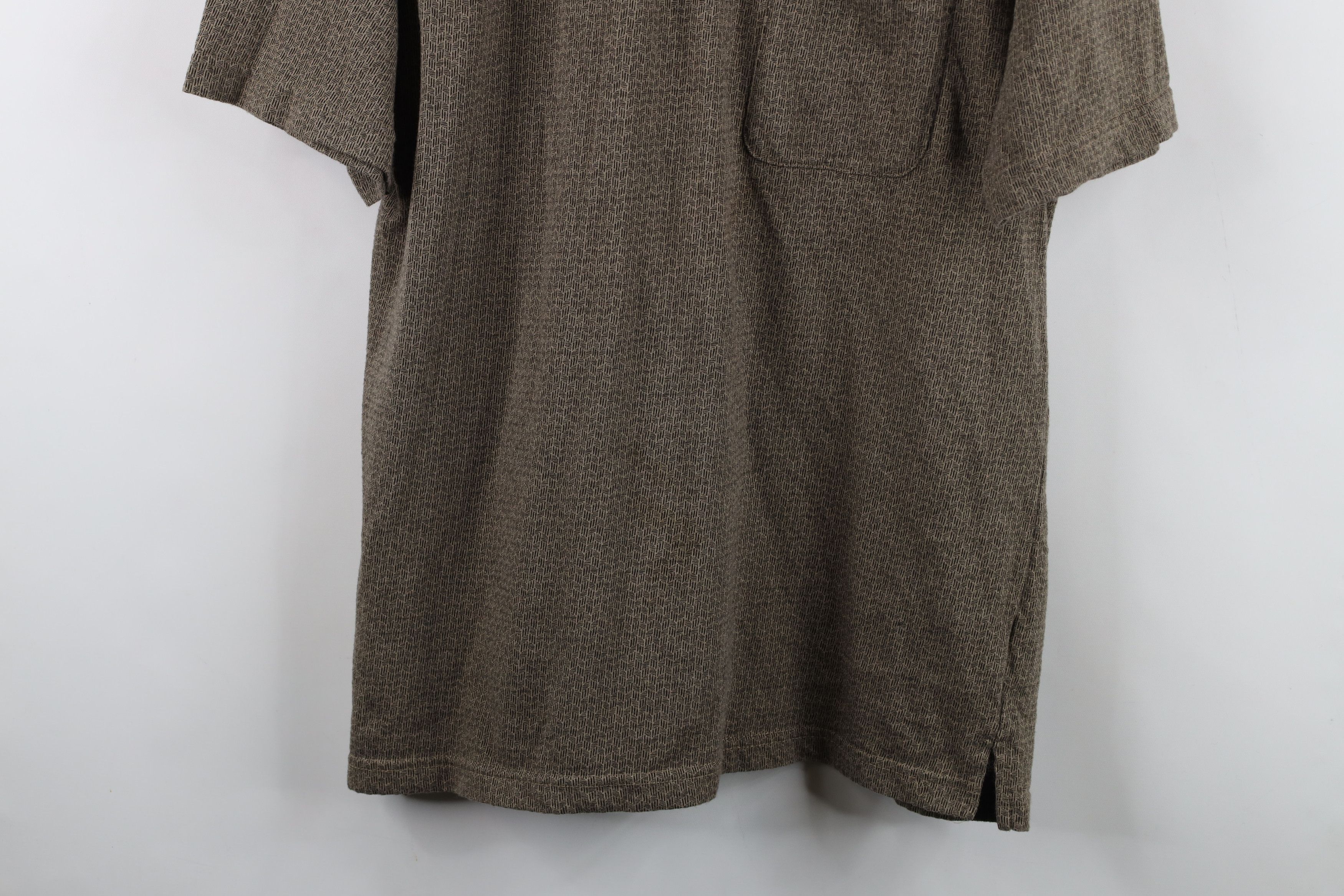 Vintage Vintage 90s Streetwear Geometric Collared Golf Polo Shirt Size US L / EU 52-54 / 3 - 3 Thumbnail