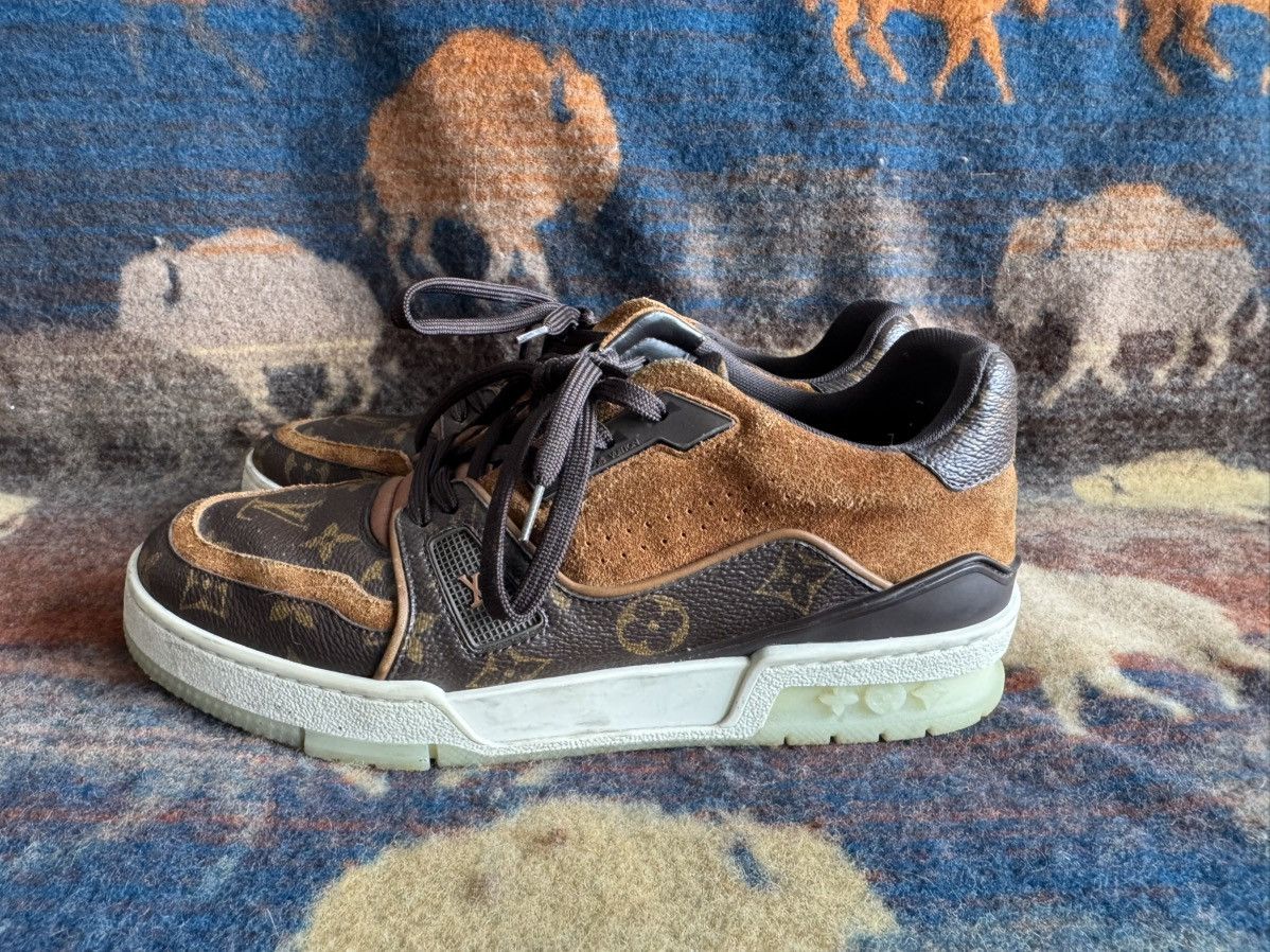 Louis Vuitton Louis Vuitton Monogram Trainer Sneaker Size US 5.5 / EU 38 - 2 Thumbnail