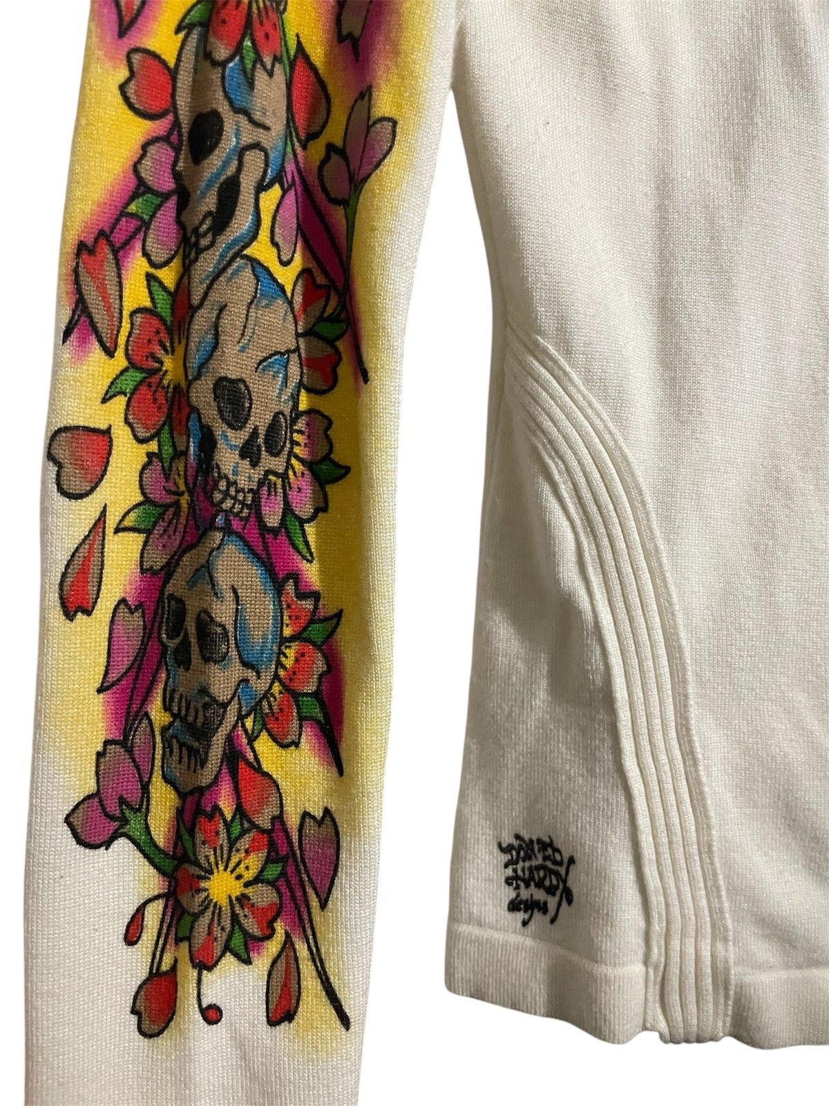 Ed Hardy Y2k vintage Ed hardy zipup Size XS / US 0-2 / IT 36-38 - 3 Thumbnail