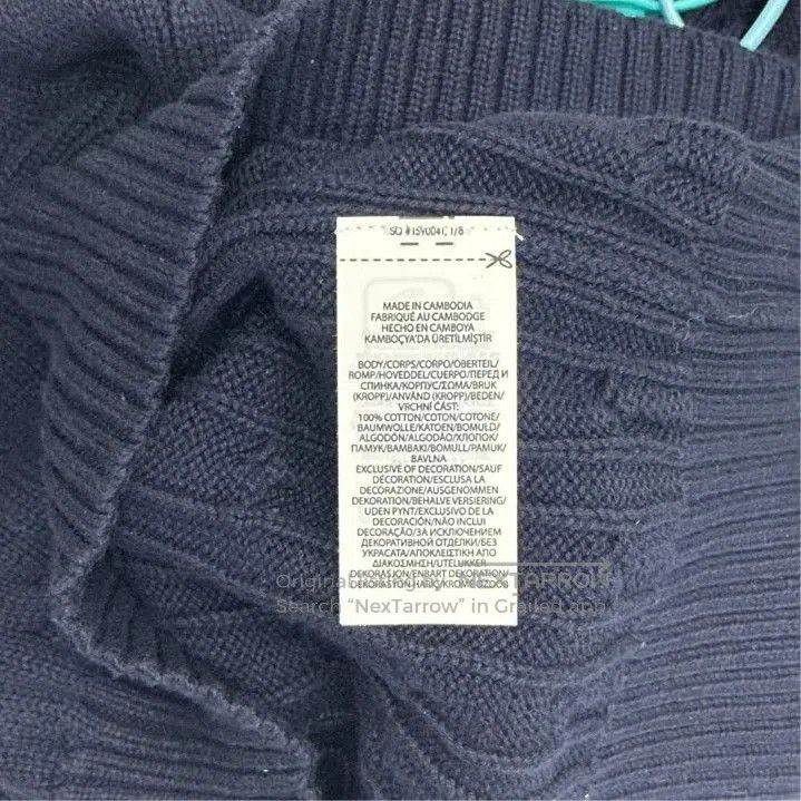 Polo Ralph Lauren Polo Ralph Lauren Pony Logo Cable Knit Crewneck Sweater. Size US M / EU 48-50 / 2 - 3 Thumbnail