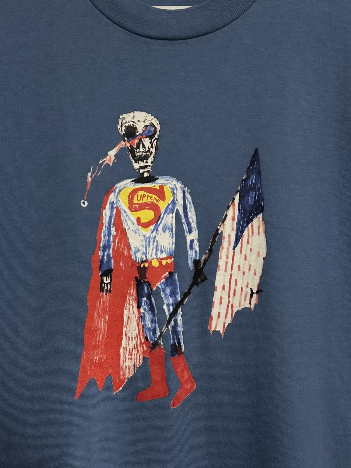 Supreme Supreme Skeleton Tee Size US M / EU 48-50 / 2 - 2 Thumbnail