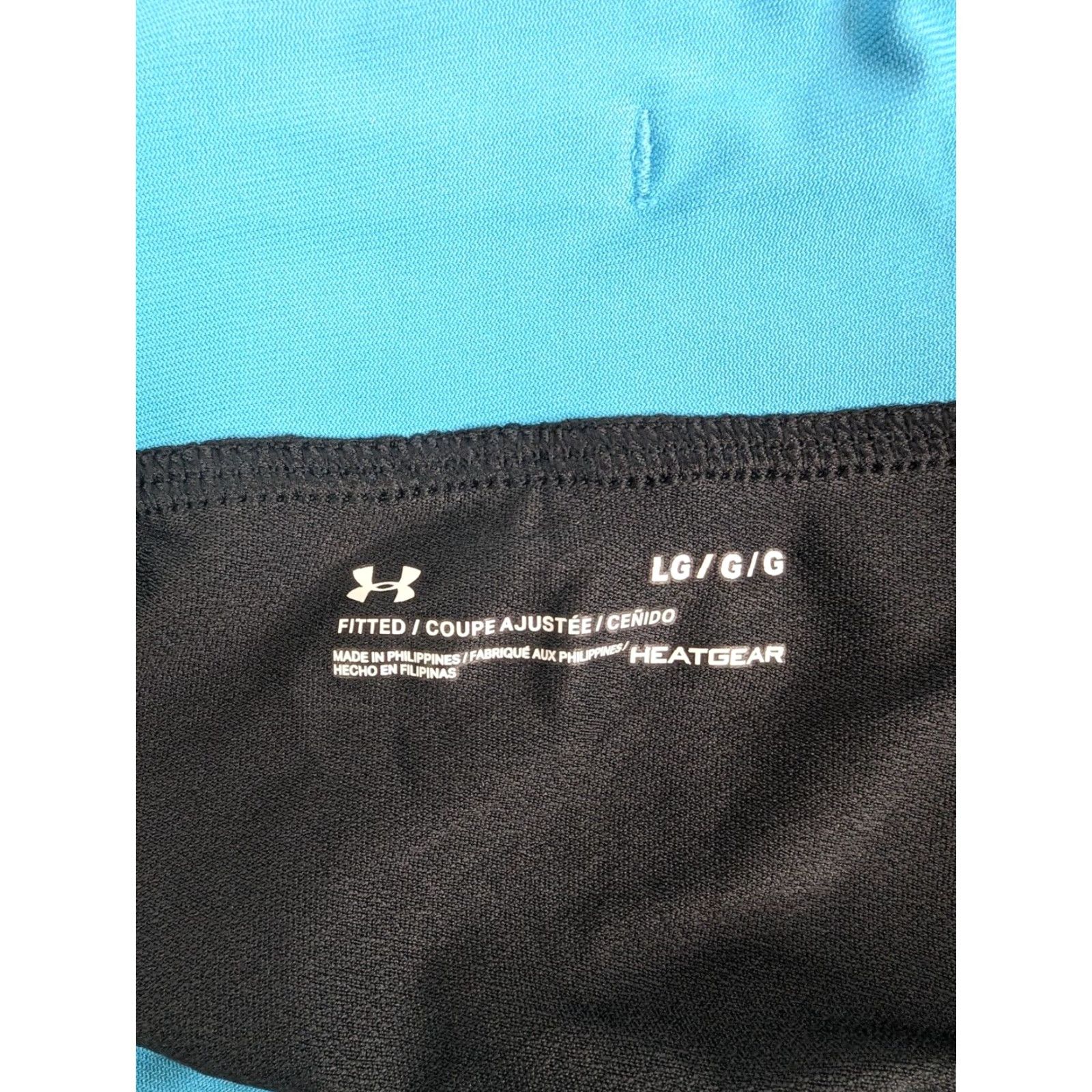 Under Armour Under Armour Heatgear Fitted SpeedPocket Zip Running Shorts Blue Women's L Size 36" / US 14 / IT 50 - 7 Thumbnail