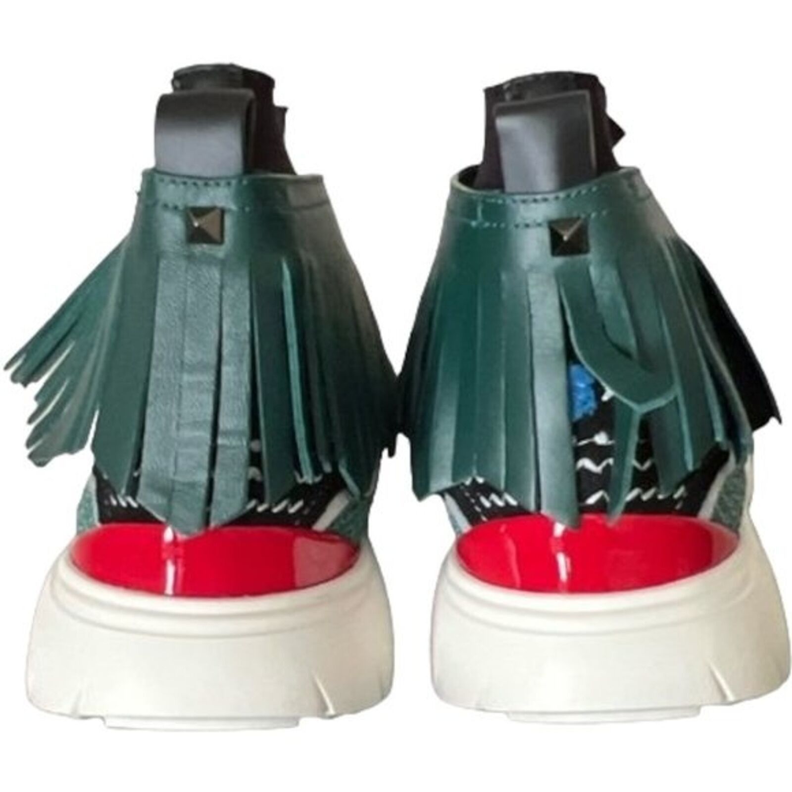 Valentino VALENTINO Rockstud Colorblock Sock Sneakers, US7.5/EU40.5 Size US 7.5 / EU 40-41 - 5 Thumbnail