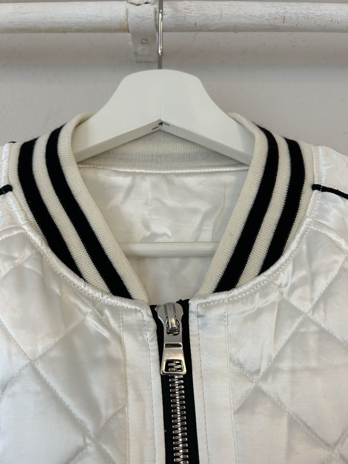 Balmain Satin Quilted Bomber Size US L / EU 52-54 / 3 - 9 Thumbnail