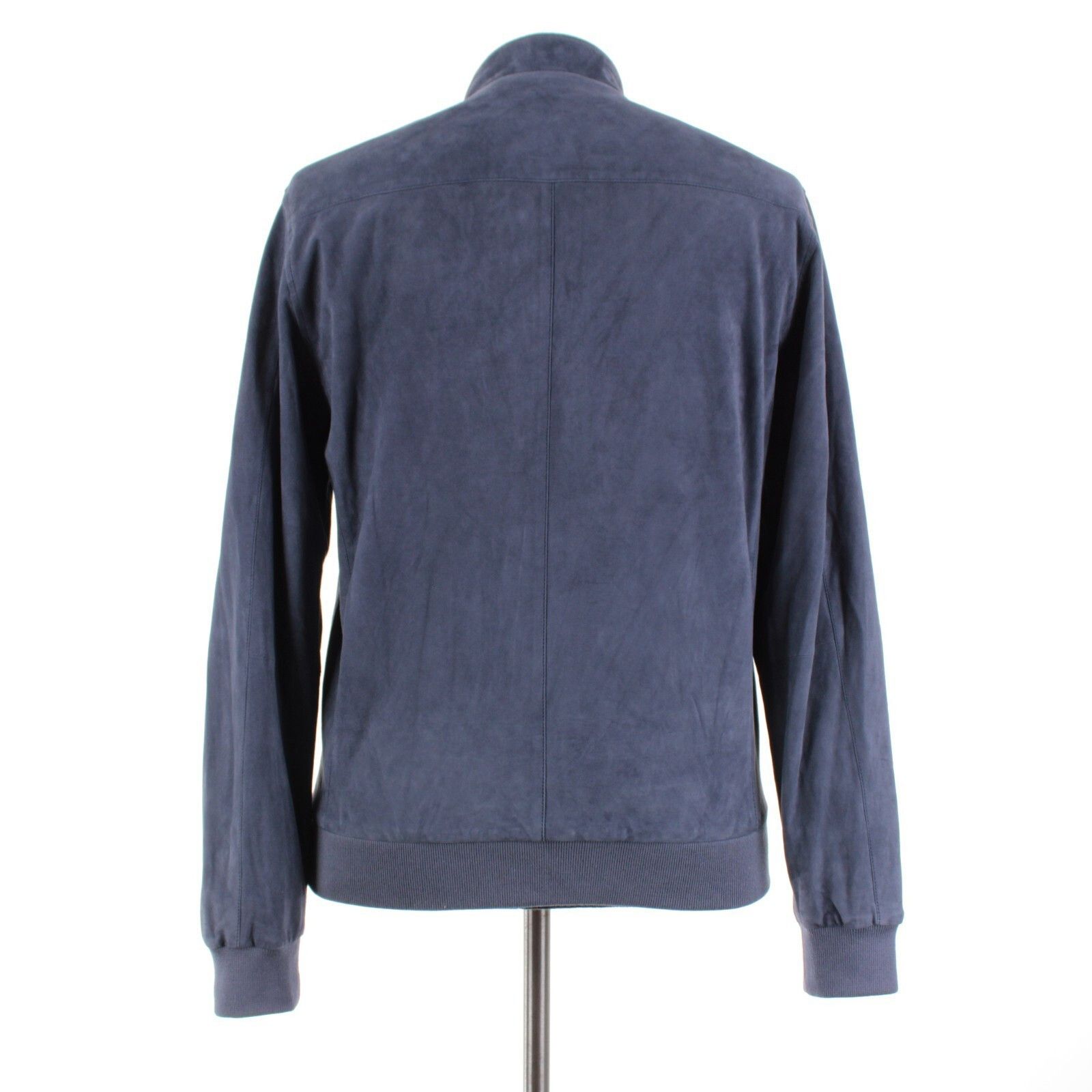 Luciano Barbera Luciano Barbera Jacket Size M US In Blue Suede Size US M / EU 48-50 / 2 - 5 Thumbnail