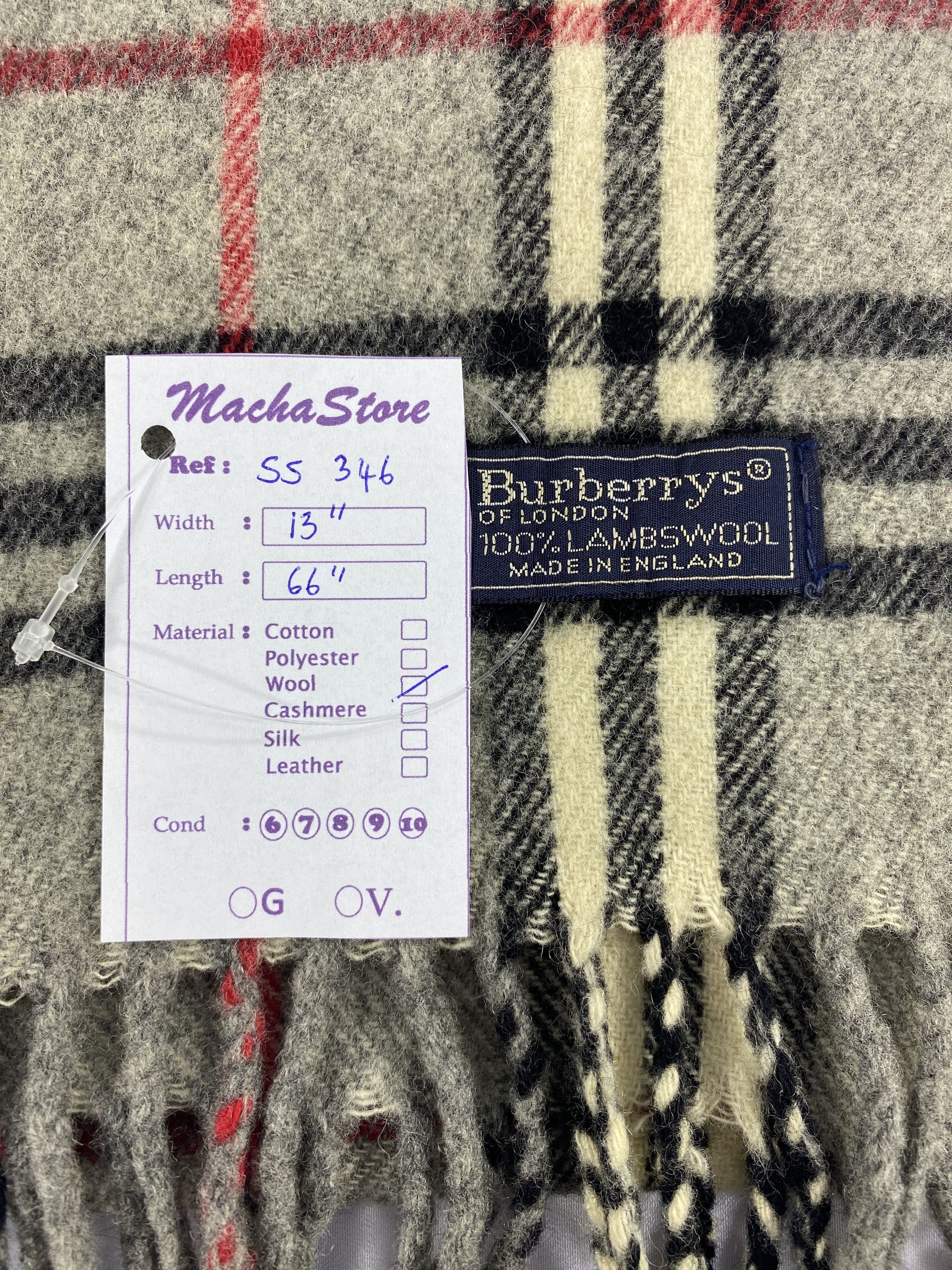 Burberry Burberrys Scarf / Muffler / Neckwear Size ONE SIZE - 5 Thumbnail