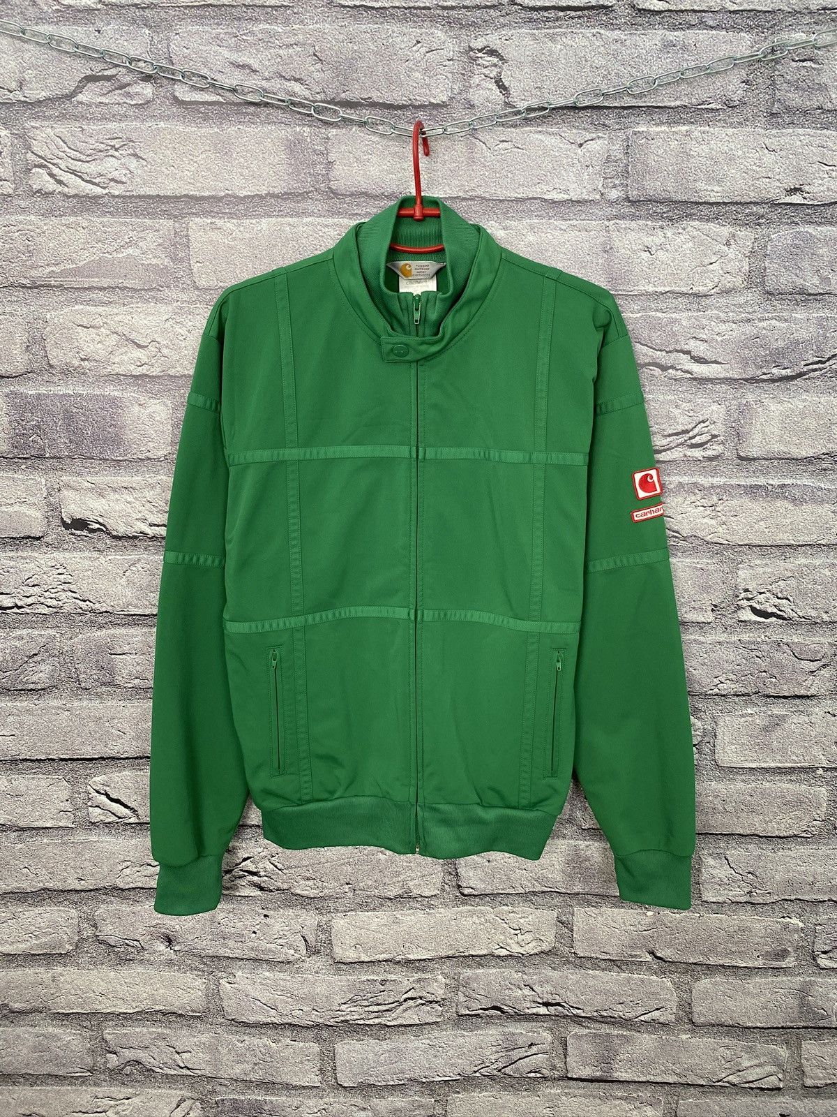 Carhartt Vintage Olympic Carhartt zip sweatshirt y2k USA logo Size US L / EU 52-54 / 3 - 1 Thumbnail