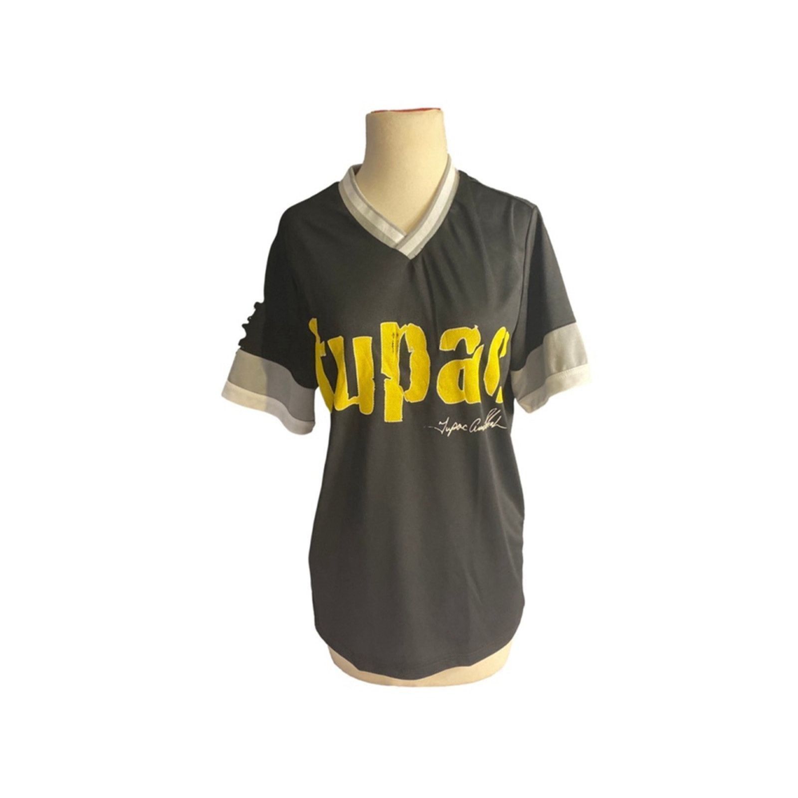 Other 2Pac Tupac Graphic Jersey Tee Hip Hop Streetwear XS Size XS / US 0-2 / IT 36-38 - 2 Thumbnail
