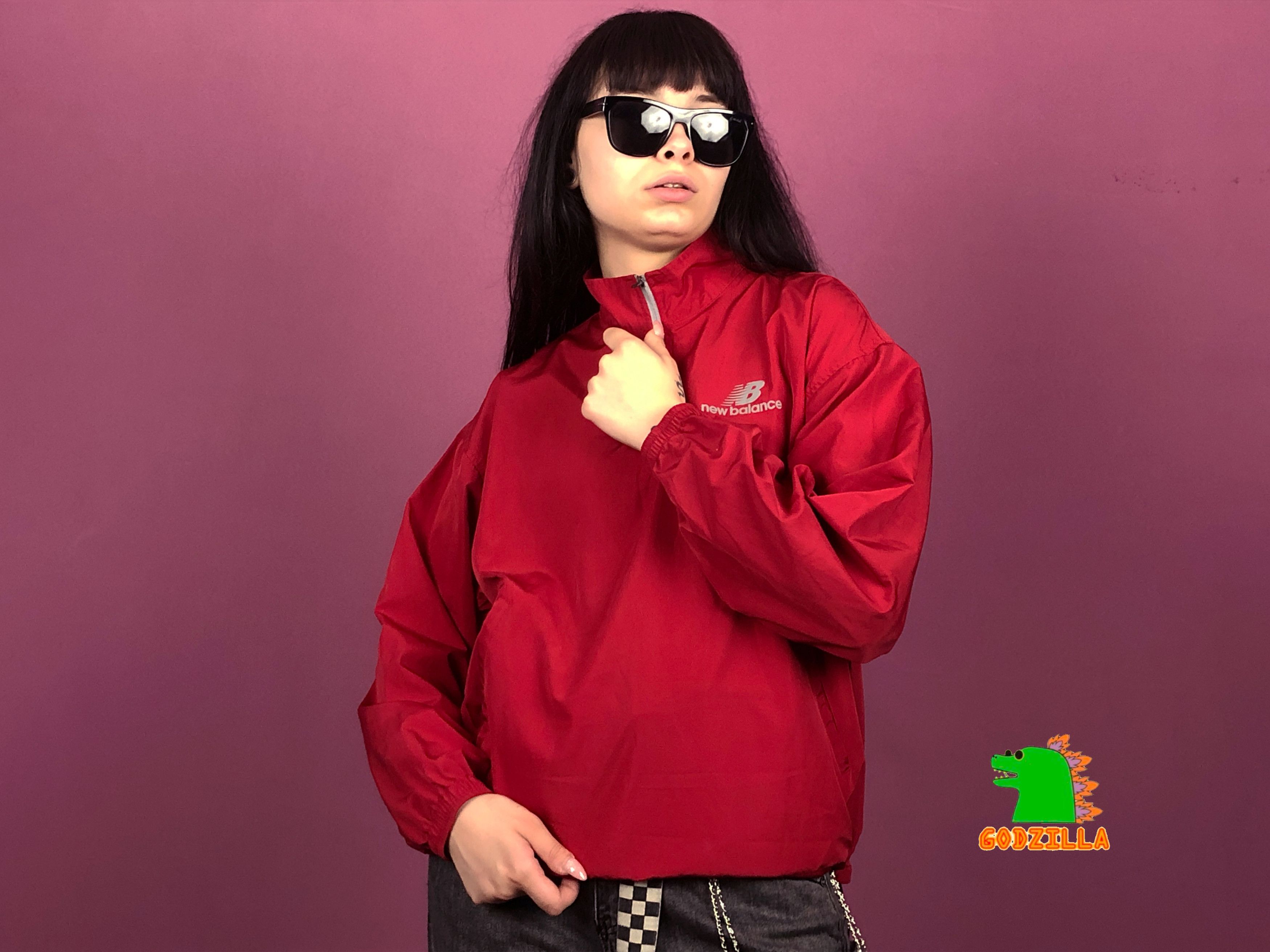 New Balance New Balance Vintage Women's Windbreaker Jacket - M Size M / US 6-8 / IT 42-44 - 4 Thumbnail
