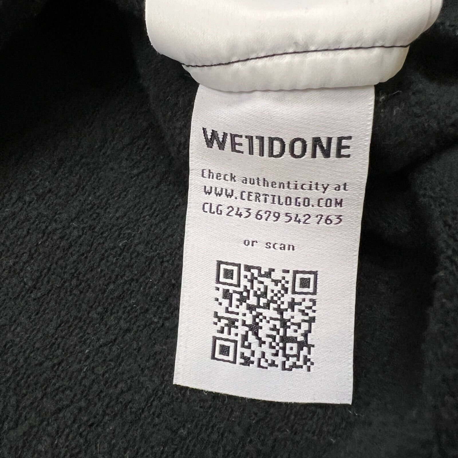 Designer × WE11DONE We11done Sweatshirt Small Reversed Graphic Pullover Crewneck Size US S / EU 44-46 / 1 - 10 Thumbnail
