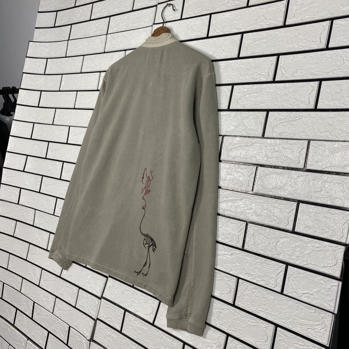 Kapital 📌Vintage Zipper Light Jacket Skeleton Design Kyoto Japan Size US M / EU 48-50 / 2 - 12 Thumbnail