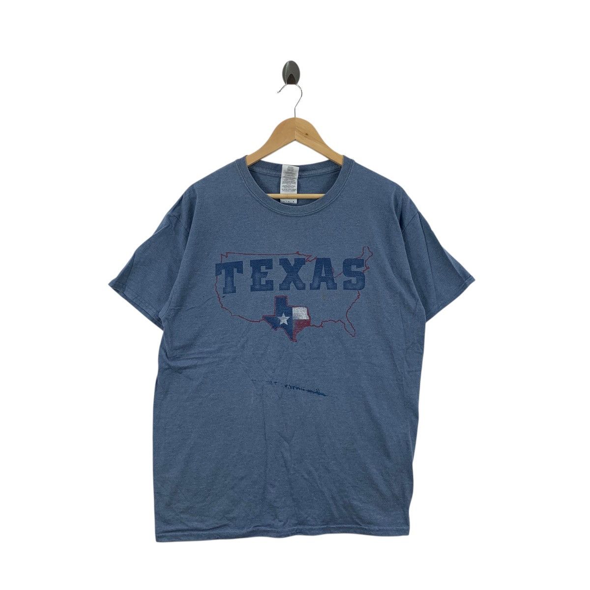 Vintage Vintage TEXAS USA MAPS Painter Splatter Design Tee Shirt Top Size US L / EU 52-54 / 3 - 1 Thumbnail