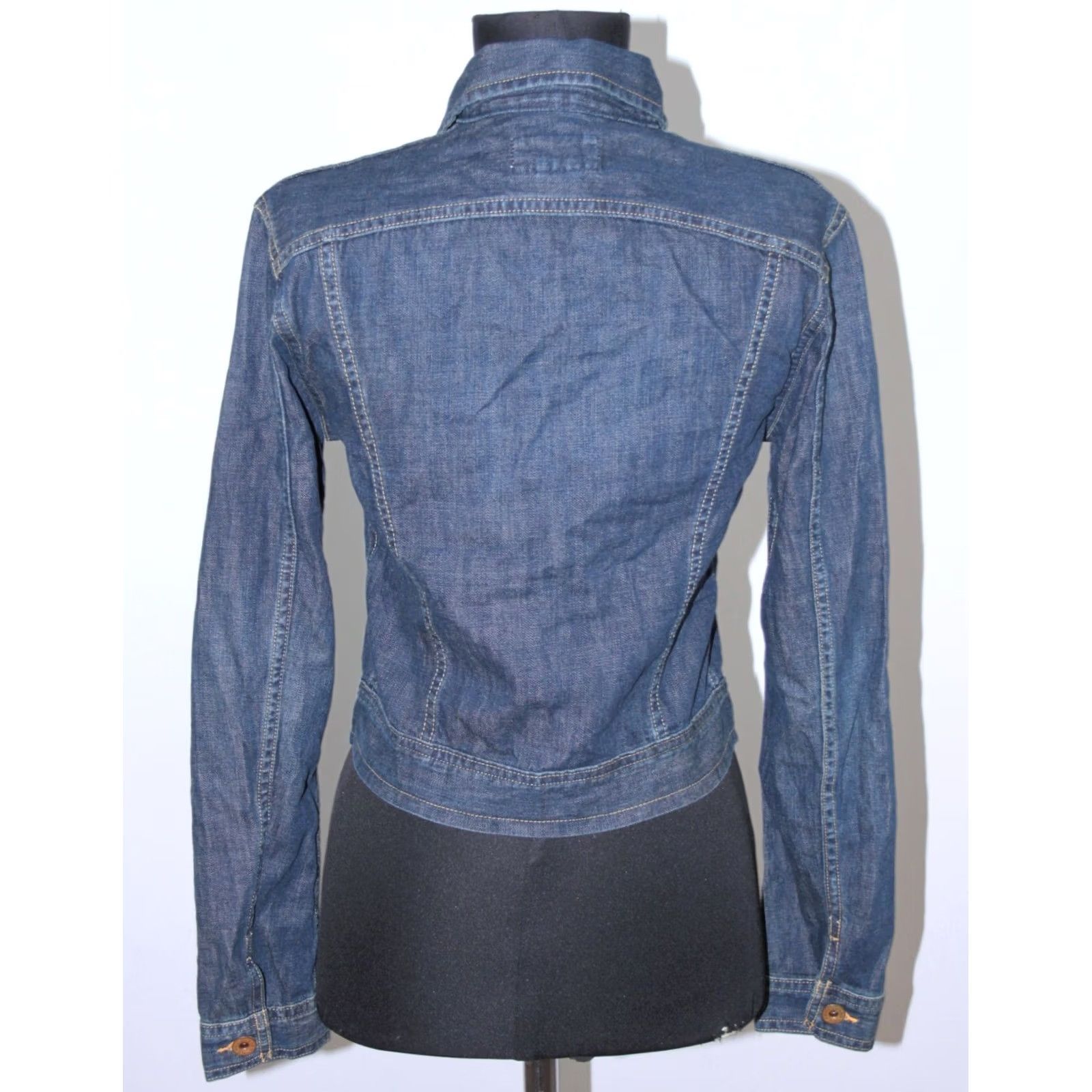 Vintage Denim & Supply Ralph Lauren Jacket Womens S Blue Cotton Denim & Supply Ralph Lauren Jacket Womens S Blue Size 28" / US 6 / IT 42 - 5 Thumbnail