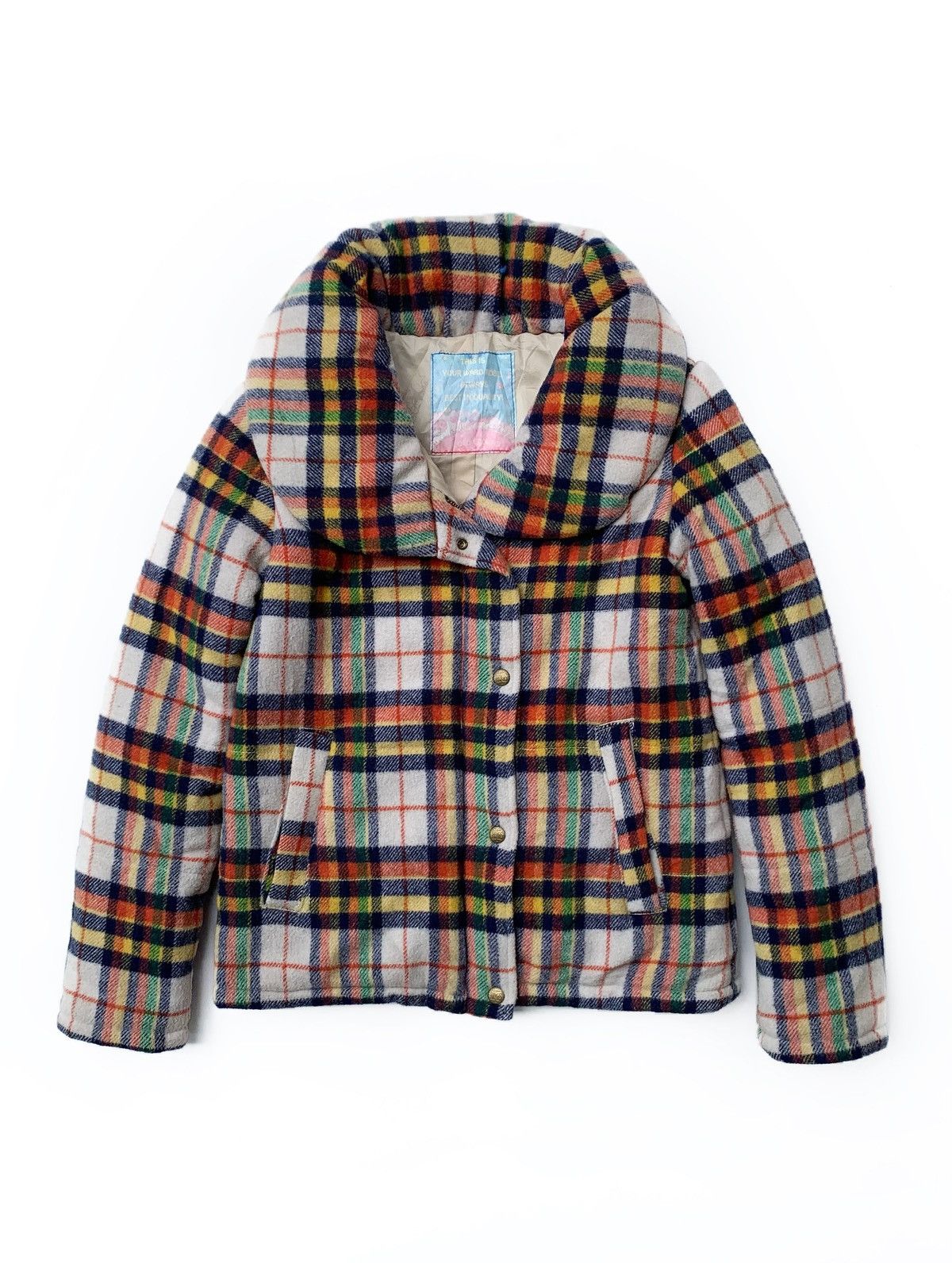 Other rodeo crowns puffer plaid wool jacket Size M / US 6-8 / IT 42-44 - 1 Thumbnail
