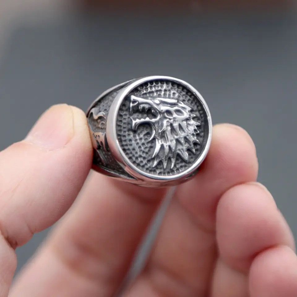 Jewelry × Vintage Vintage Wolf Ring Size ONE SIZE - 2 Thumbnail