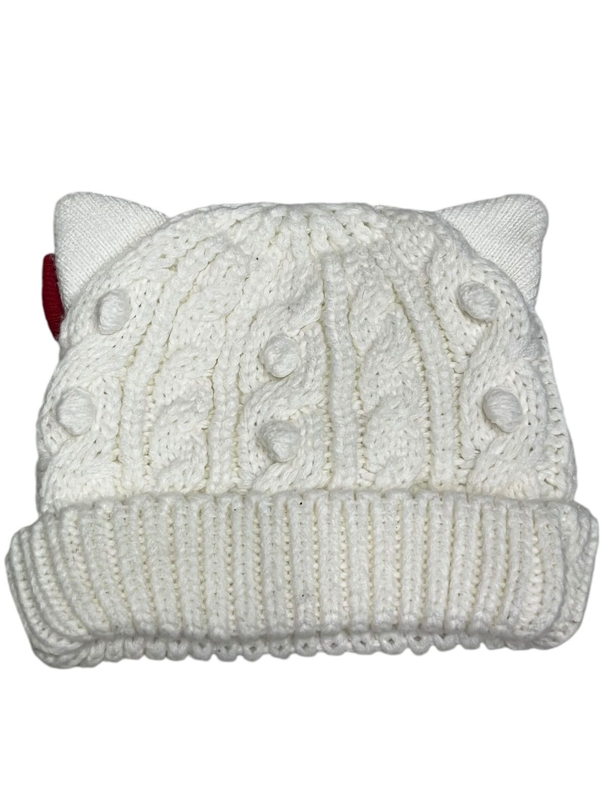 Anime 🔥DOPE RARE💥HELLO KITTY Bold Knitted Horn Ear Beanie Size ONE SIZE - 5 Thumbnail