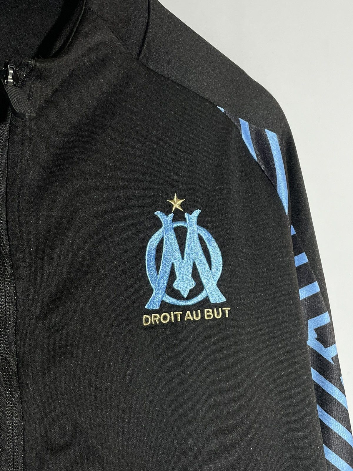 Puma Fc Olympic Marseille Puma Y2k Streetwear Men's Track Top Size US M / EU 48-50 / 2 - 4 Thumbnail