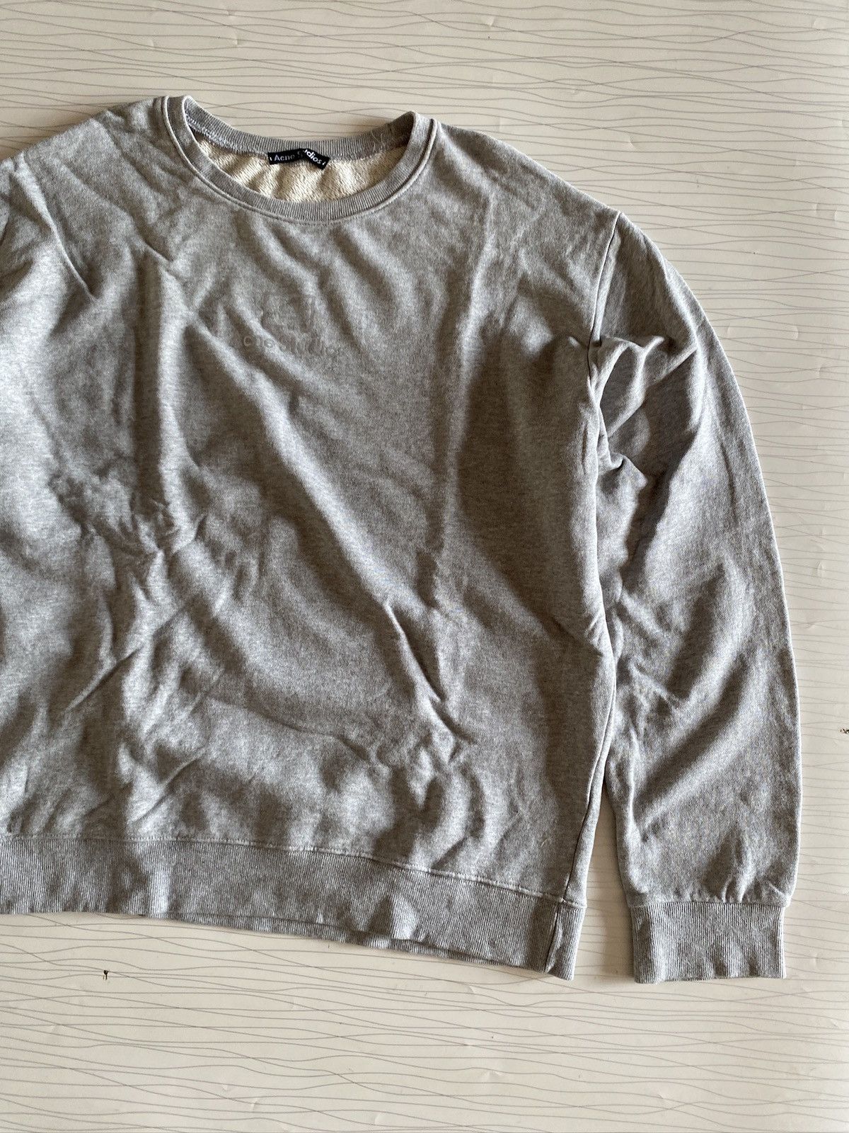 Acne Studios Vintage Acne Studio Sweatshirt Fairview Face Crawneck Size US XXL / EU 58 / 5 - 3 Thumbnail