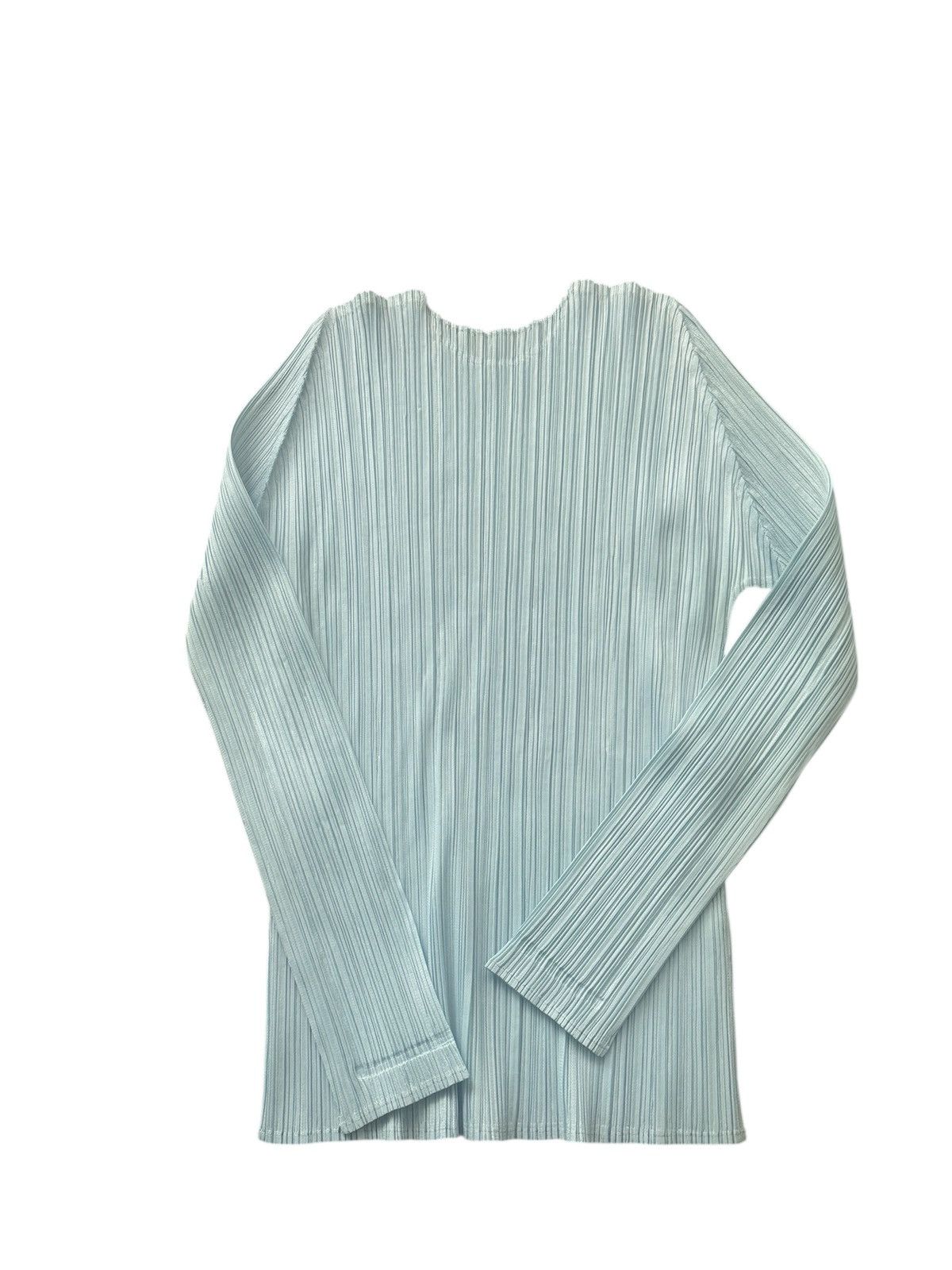 Pleats Please Issey Miyake Pleats Please Issey Miyake Long sleeve top Size L / US 10 / IT 46 - 2 Thumbnail